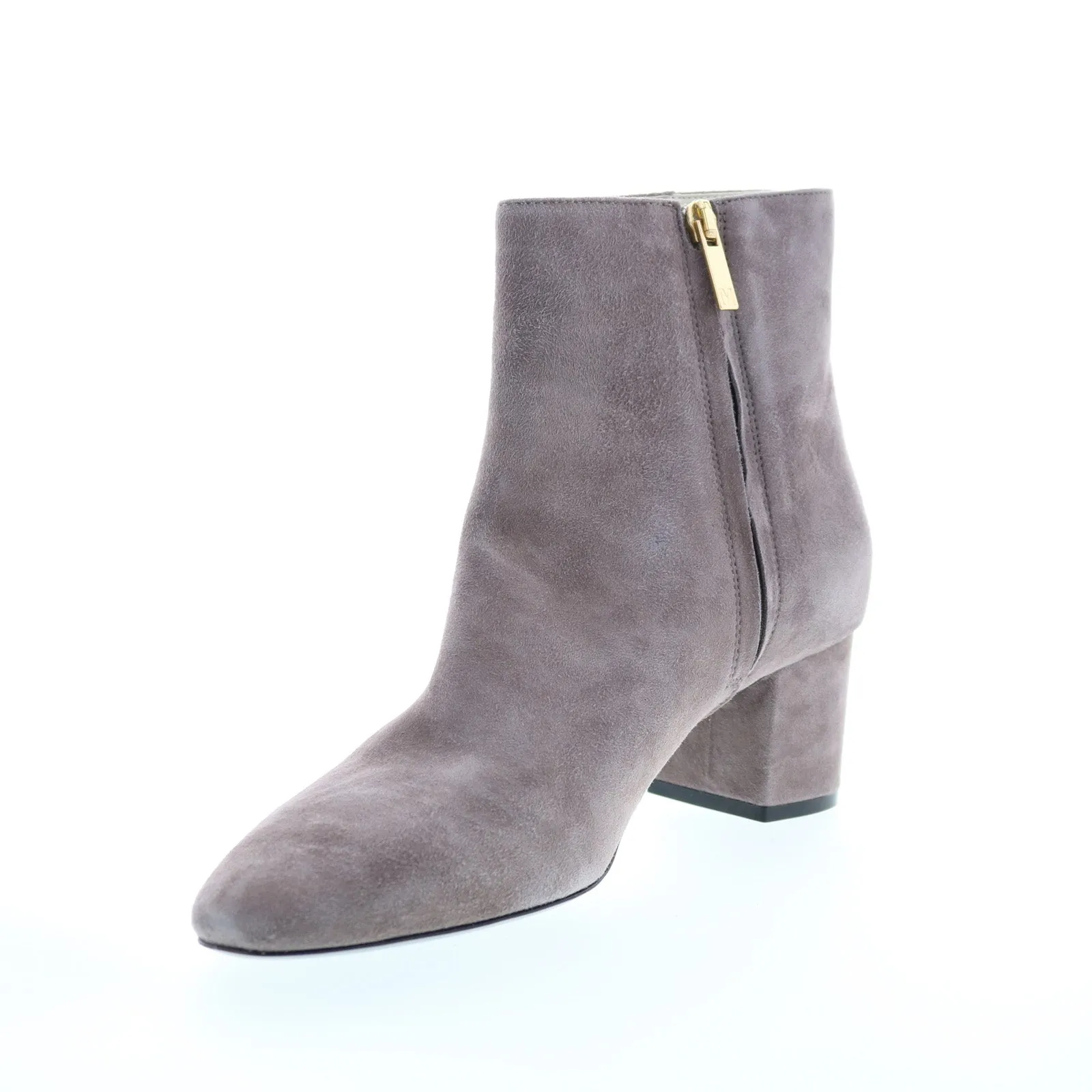 non-slip Multi Surface Bruno Magli Vinny BW2VINO3 Womens  Gray Suede Zipper Casual Dress Boots