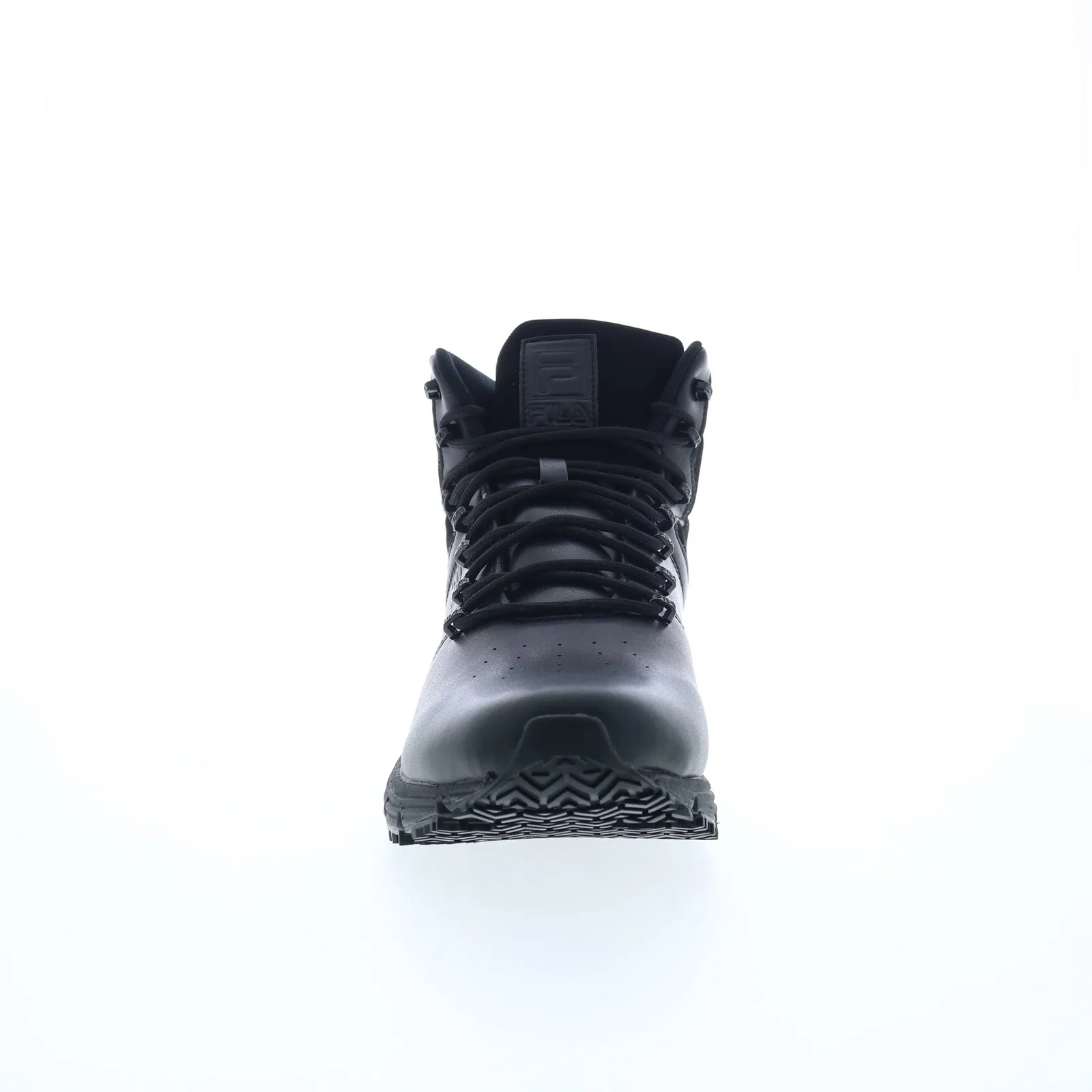 Fila Memory Breach Slip Resistant 1SH40132-001 Mens Black Work Boots Deep Tread Modern Comfort