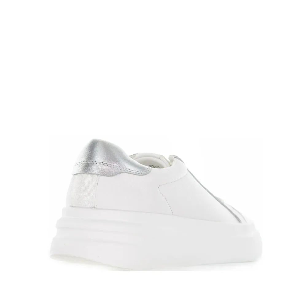 TAMARA LONDON BAILEY WHITE SILVER perforations