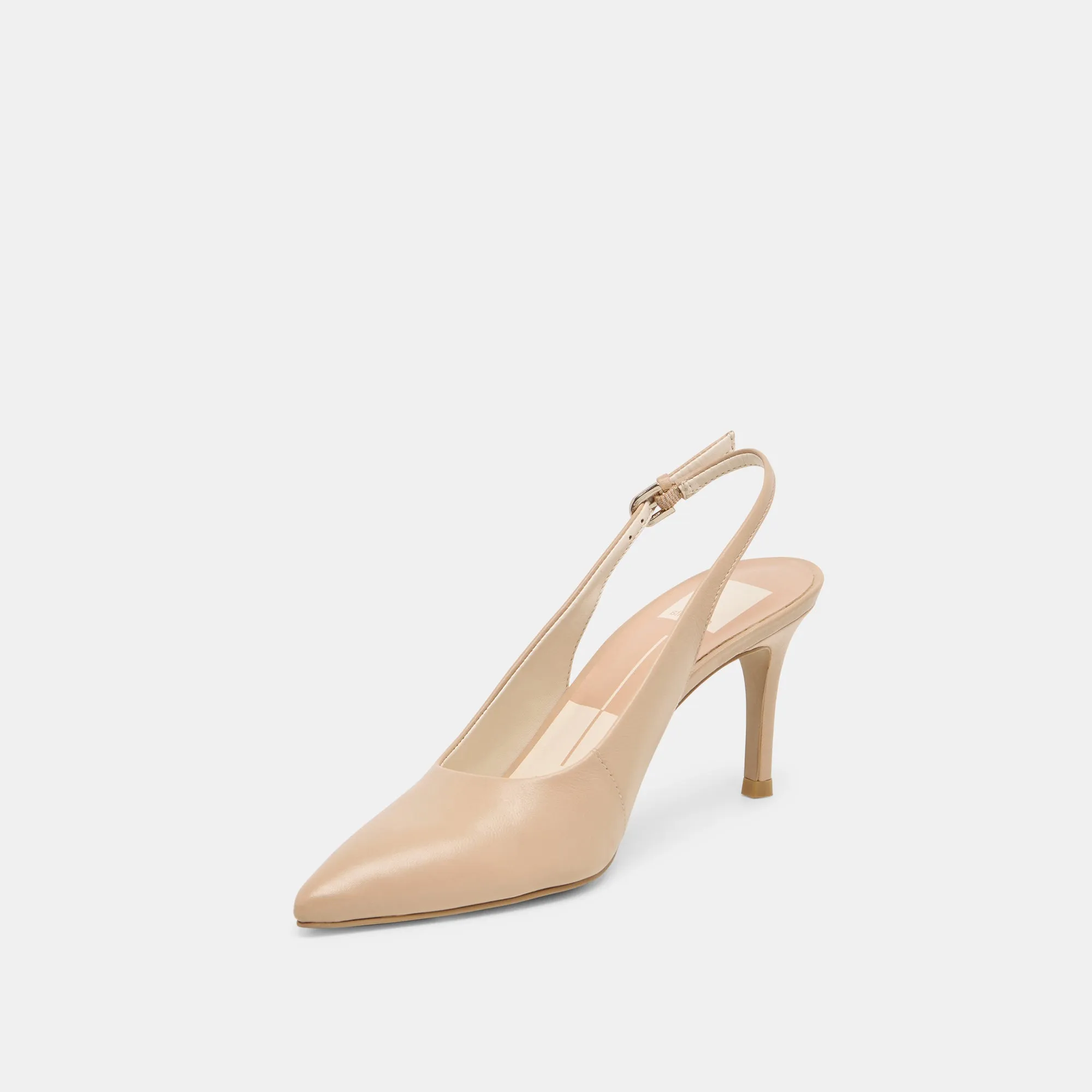 Night Out Heels ELASI HEELS BEIGE CRINKLE PATENT