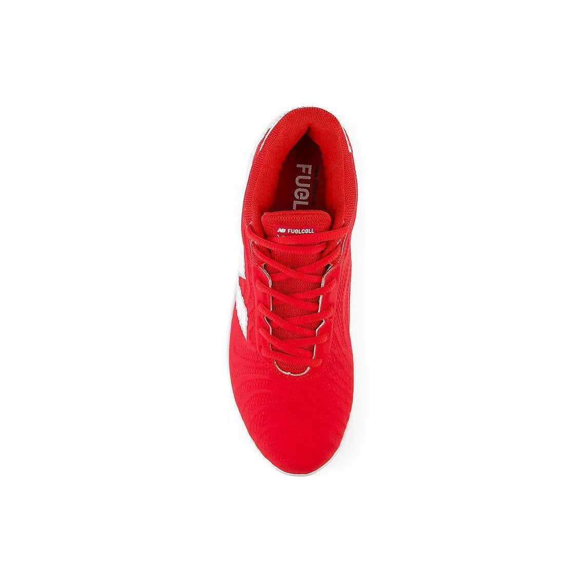 New Balance Women's FuelCell FUSE v4 Metal Fastpitch Softball Cleats - Team Red / Optic White - SMFUSER4 Endurance Sole