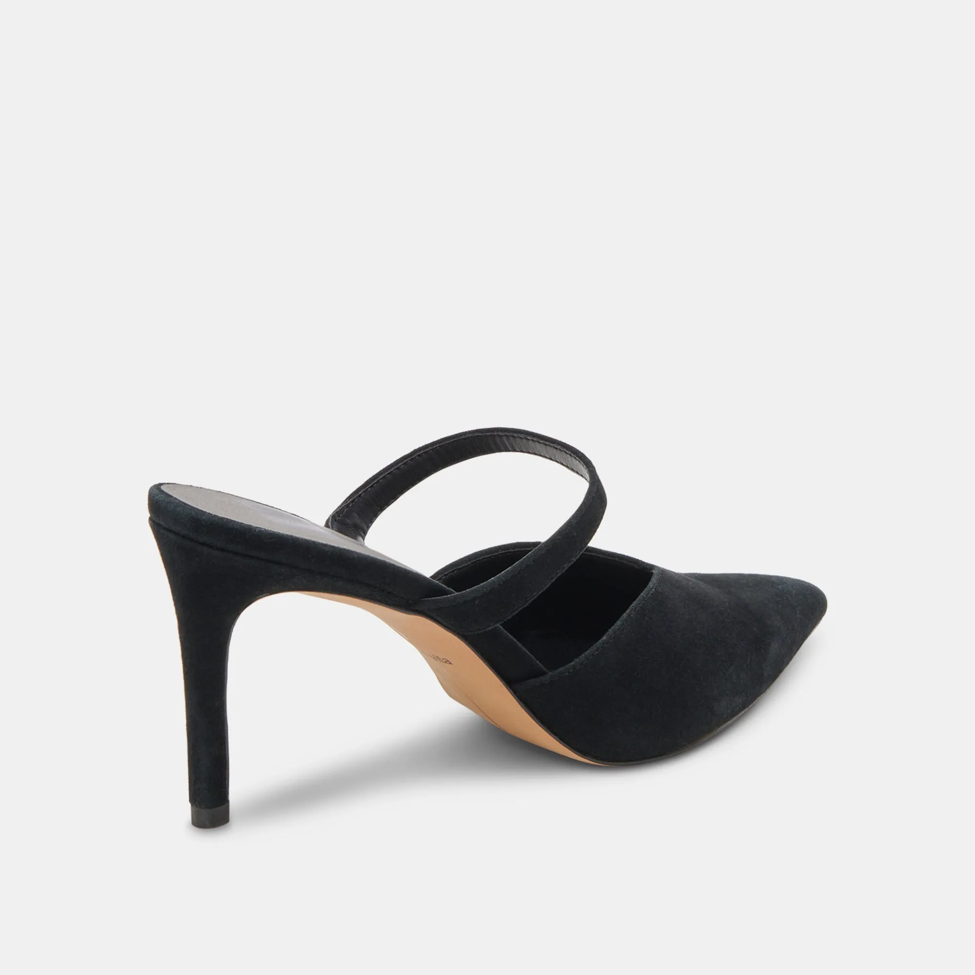 Dance Floor night walk KANIKA WIDE HEELS ONYX SUEDE