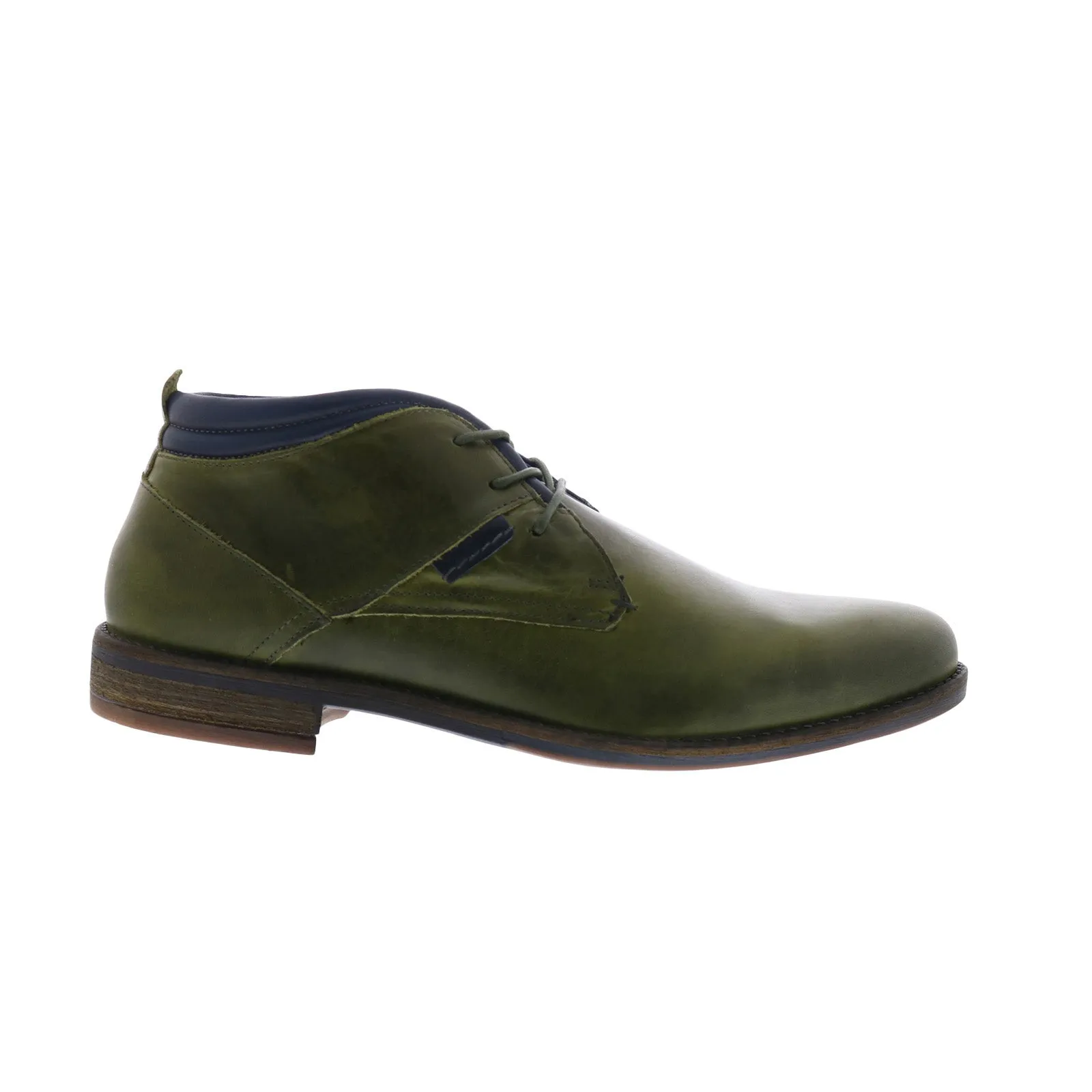 soft fit Comfortable Upper Parc City Boot Co. Central 2526HF-23 Mens Green Leather Chukkas Boots