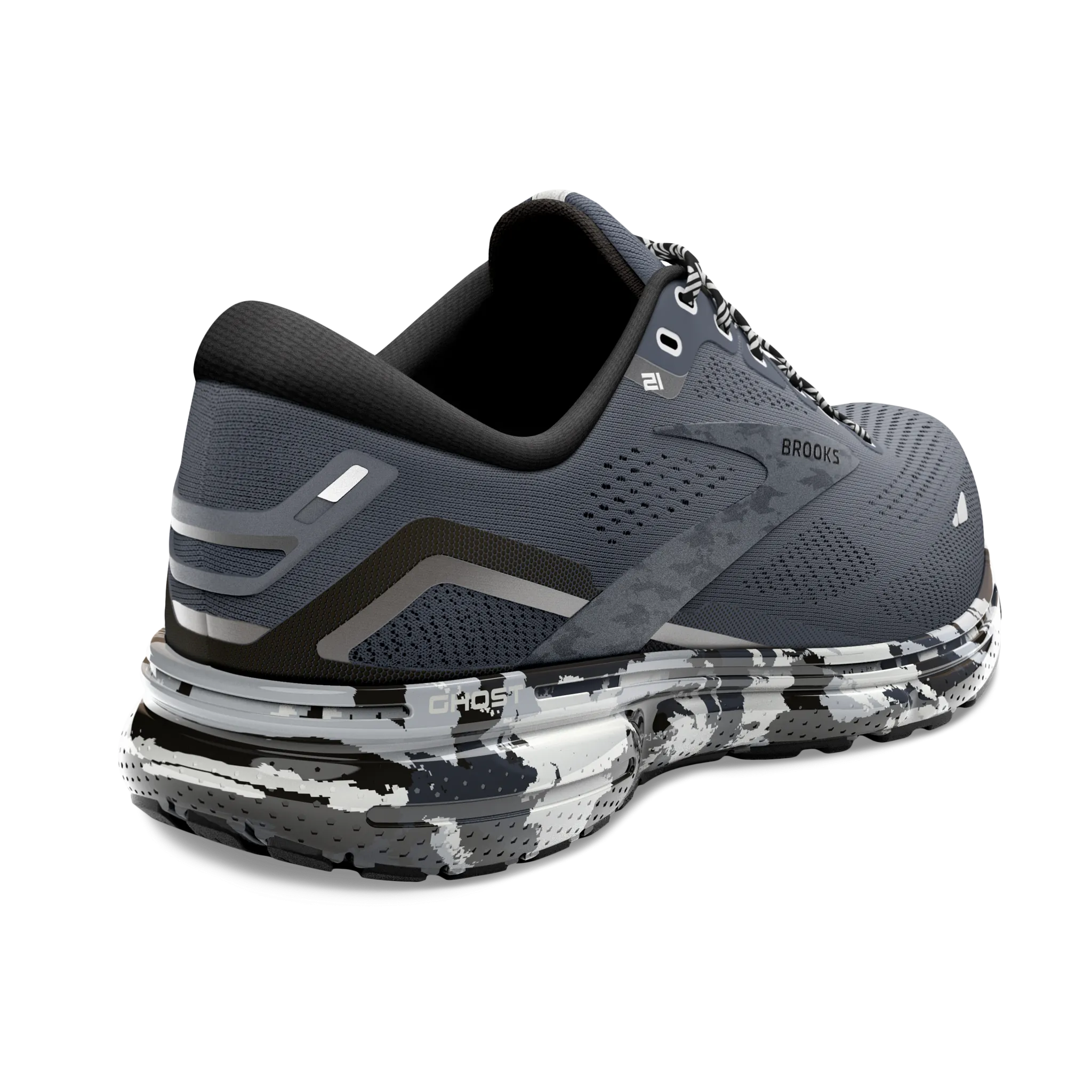 Men's Ghost 15 solid - colored shoes Secure Closure
