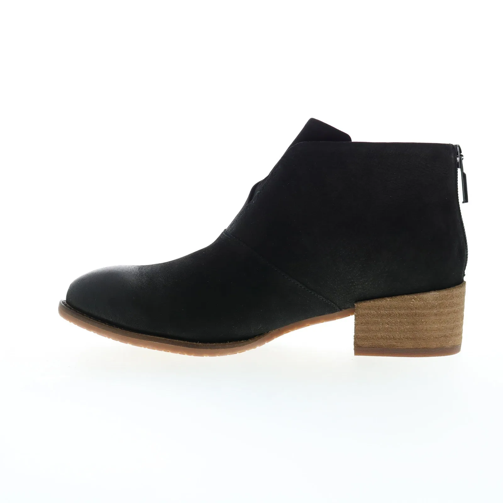 Softwalk Tilden S2060-004 Womens Black Nubuck Ankle & Booties Boots Hiking Comfort Outdoor Performance