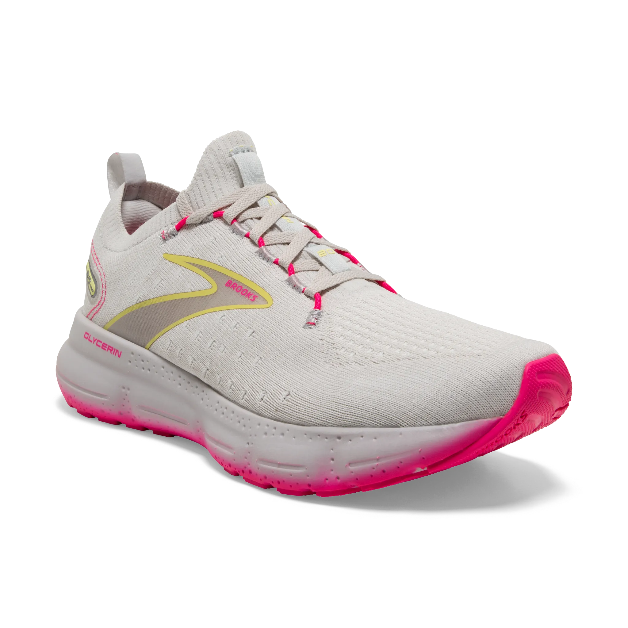 Women's Glycerin StealthFit 20 running in a mountain range shoes slow - paced fitting
