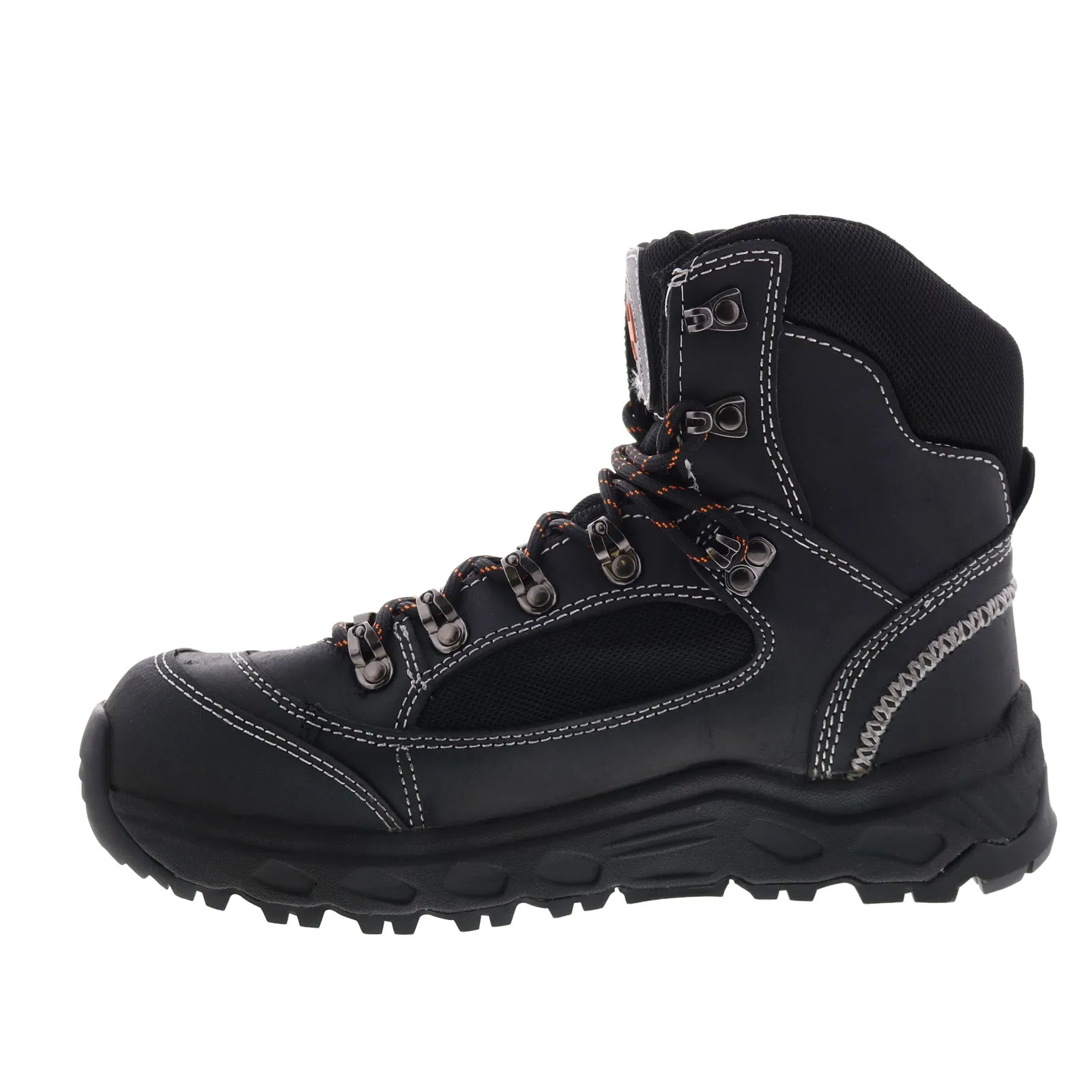 Hoss Blocker Aluminum Toe Waterproof 60102 Mens Black Extra Wide Work Boots Versatile Style