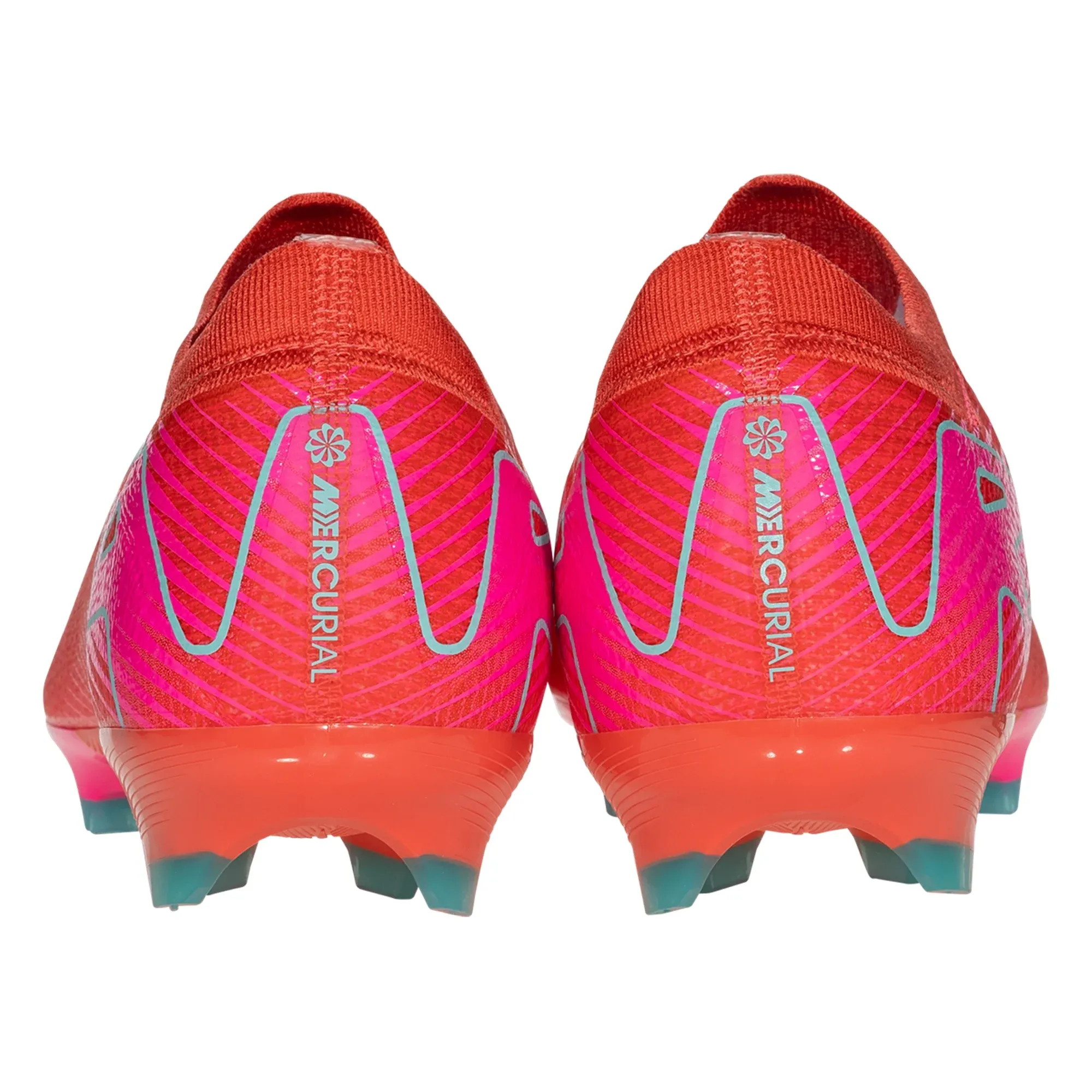 Nike Zoom Vapor 16 Pro FG Soccer Cleats (Ember Glow/Aurora Green) Hard Ground