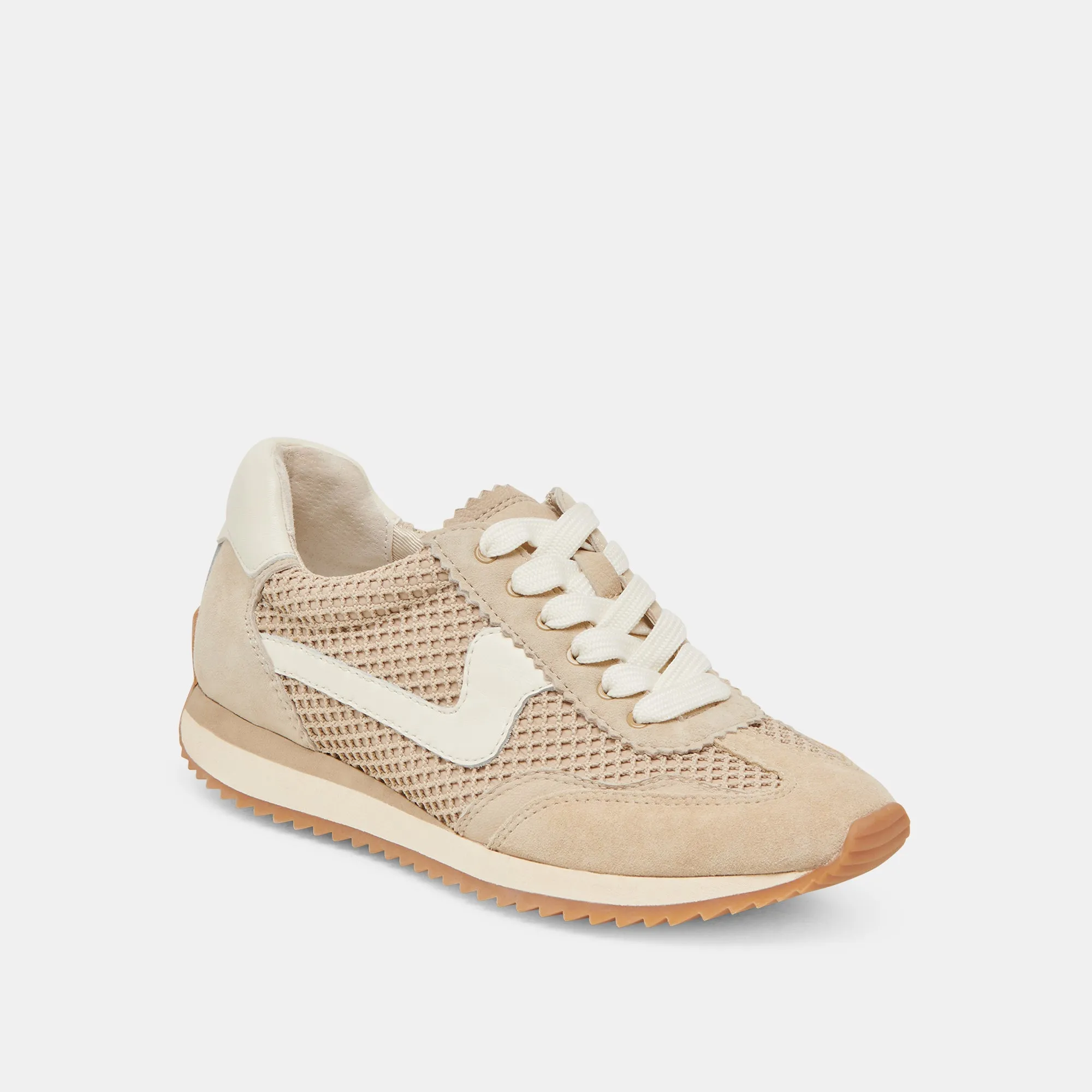 B.NTCD MESH SNEAKERS SESAME WOVEN MESH Light Flex