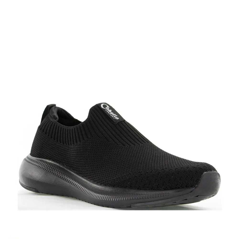 Weekend Vibe Comfort Travel Step CABELLO STRIDE JET BLACK