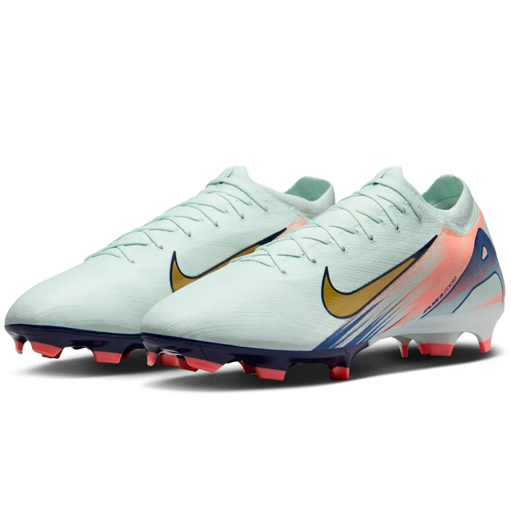 Nike Zoom Vapor 16 Pro MDS FG Soccer Cleats (Barely Green/Metallic Gold Coin) High Performance Sports Passion