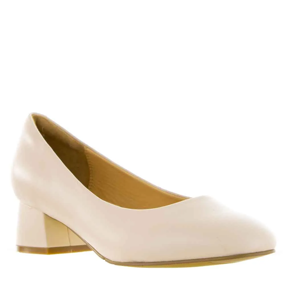 Synthetic Upper Wide toe box ZIERA ZAMIRA NUDE