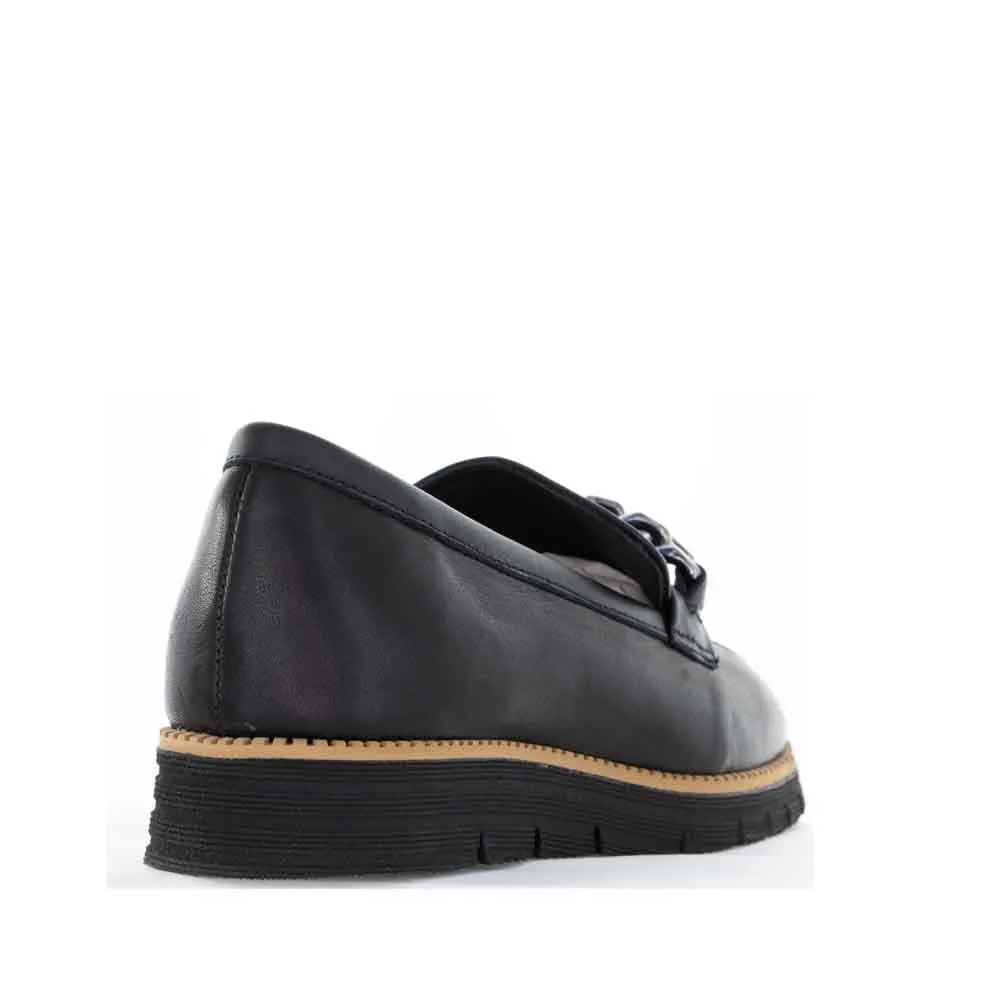 LE SANSA HARVEY BLACK Boardroom Appropriate Writer??s Footwear