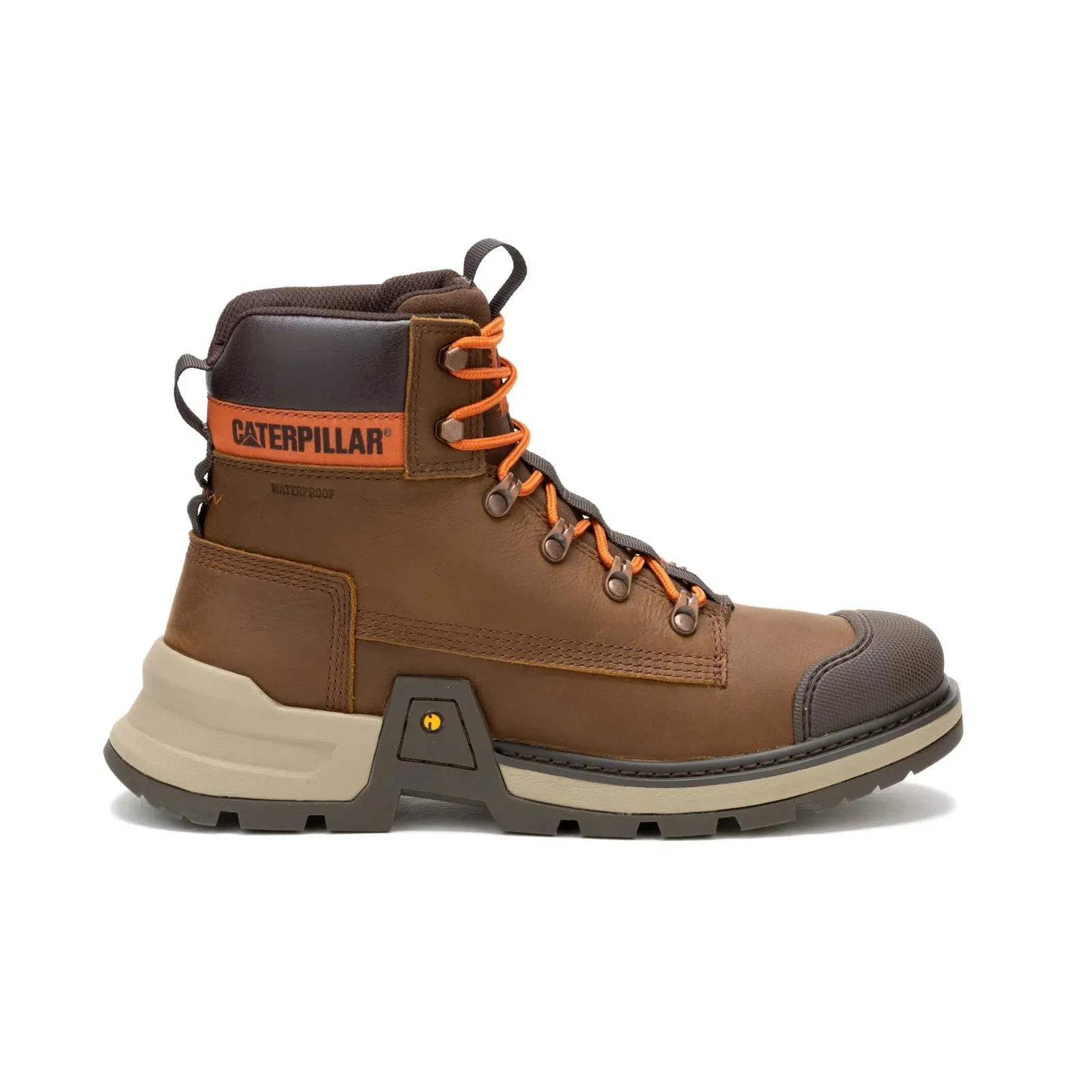 Caterpillar Colorado Expedition Waterproof P725823 Mens Brown Hiking Boots Waterproof Upper