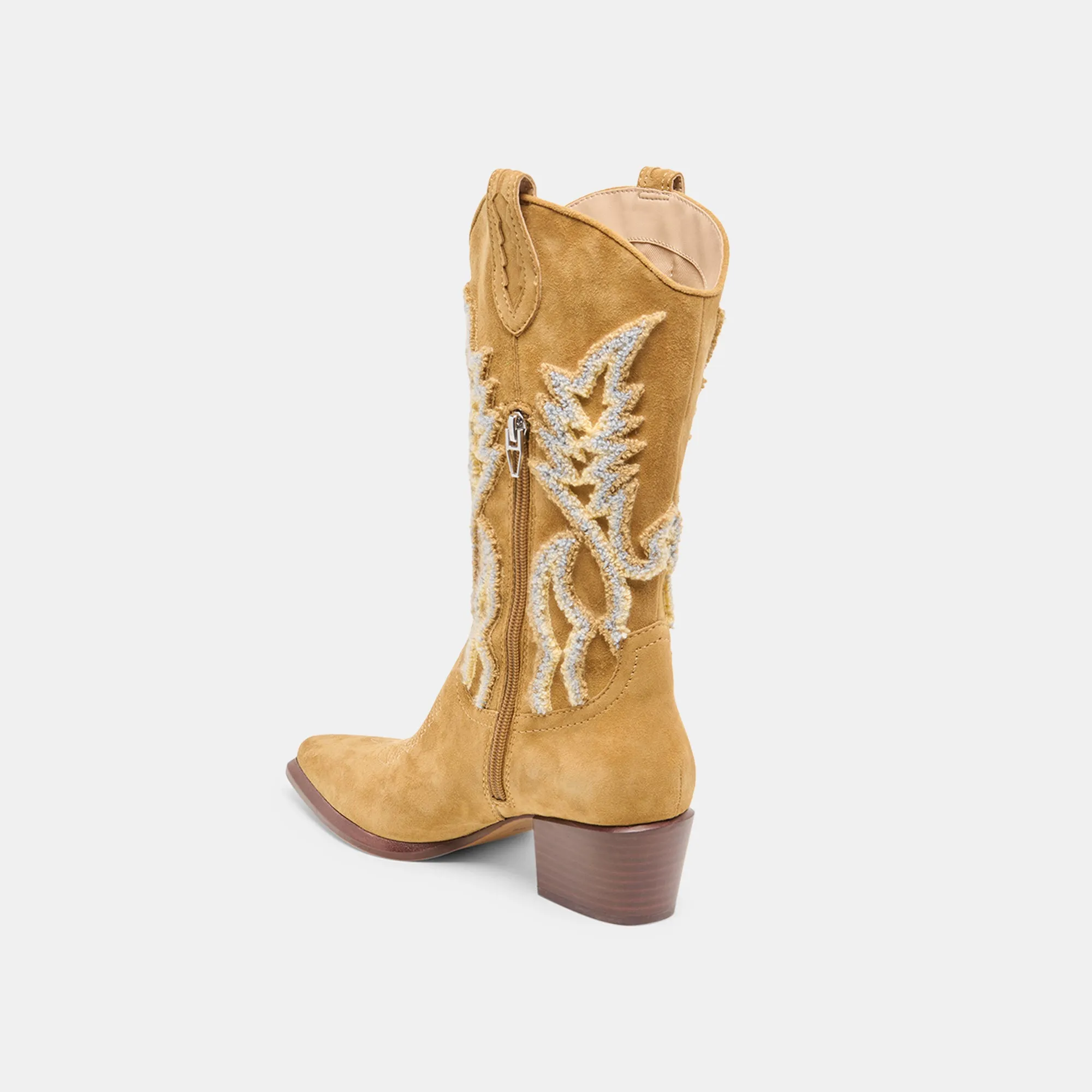 VILA BOOTS CARAMEL SUEDE Outdoor Freedom