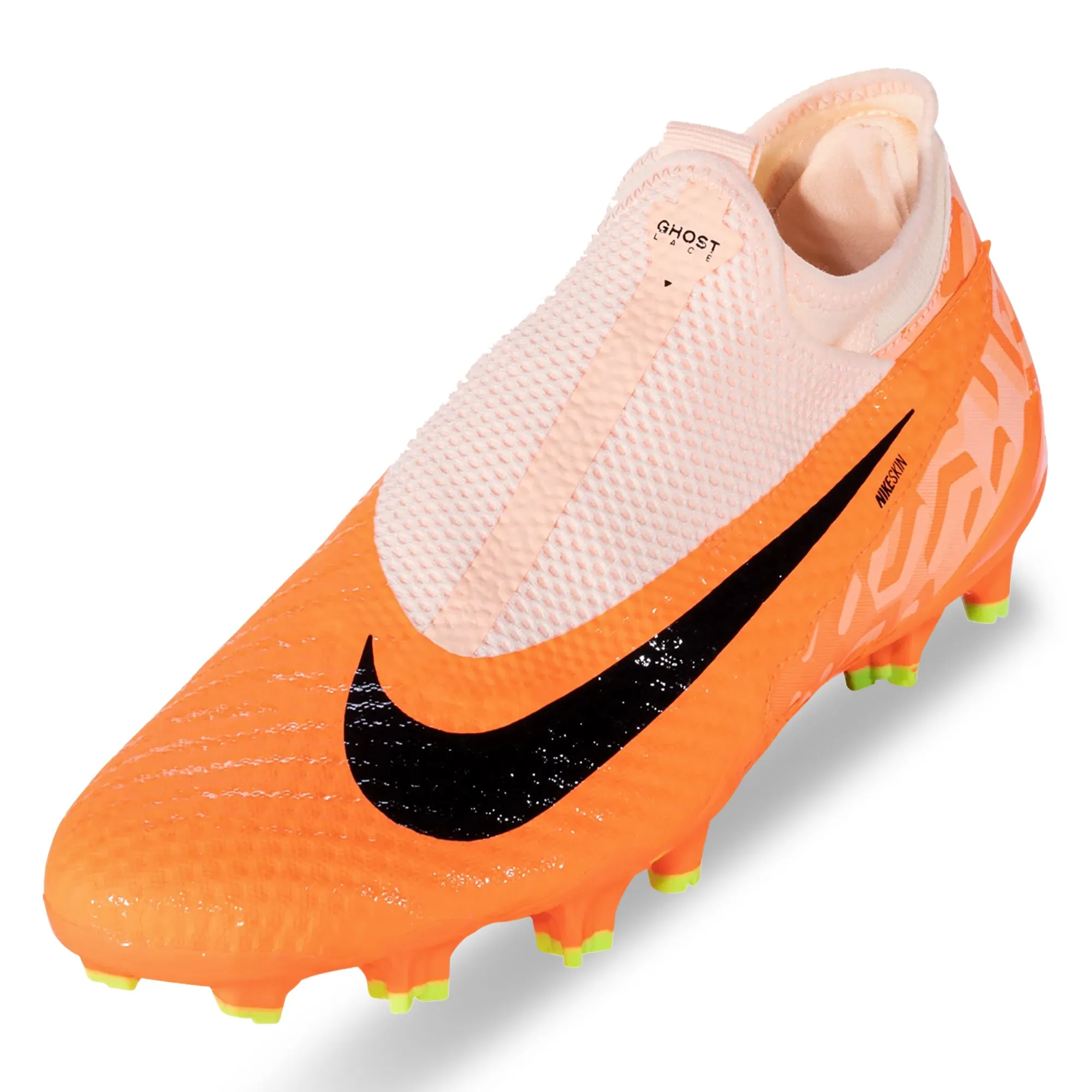 Nike Phantom GX Academy Firm Ground Soccer Cleats (Guava Ice/Black) Outdoor Training
