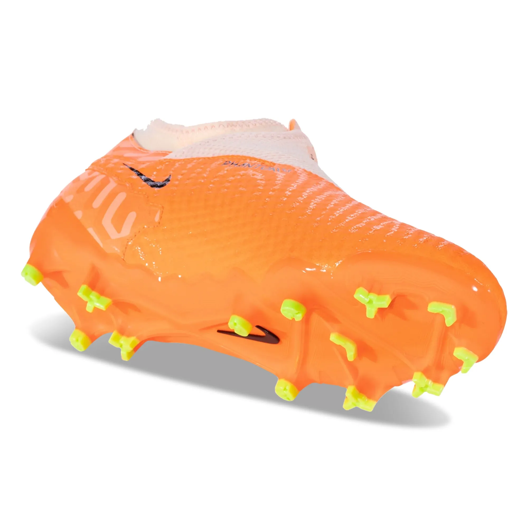 Nike Phantom GX Academy Firm Ground Soccer Cleats (Guava Ice/Black) Tournament Play