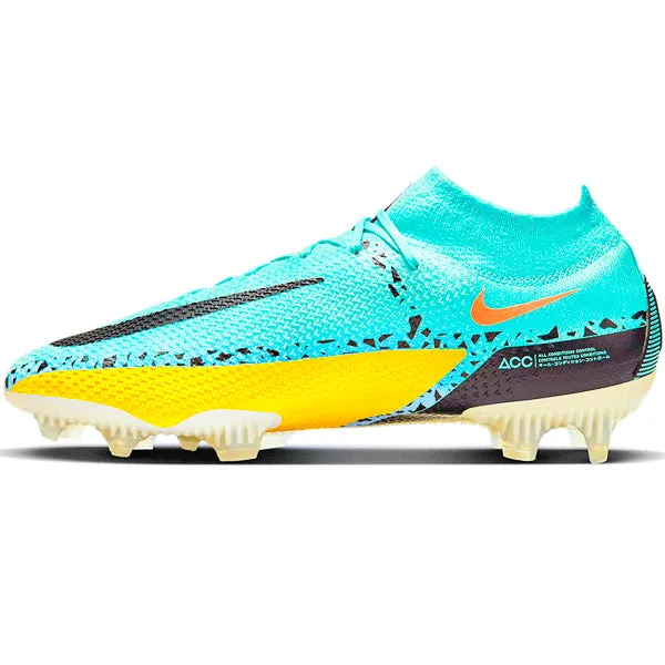 Nike Phantom GT2 Elite DF FG (Glacier Ice/Black) Stable Steps
