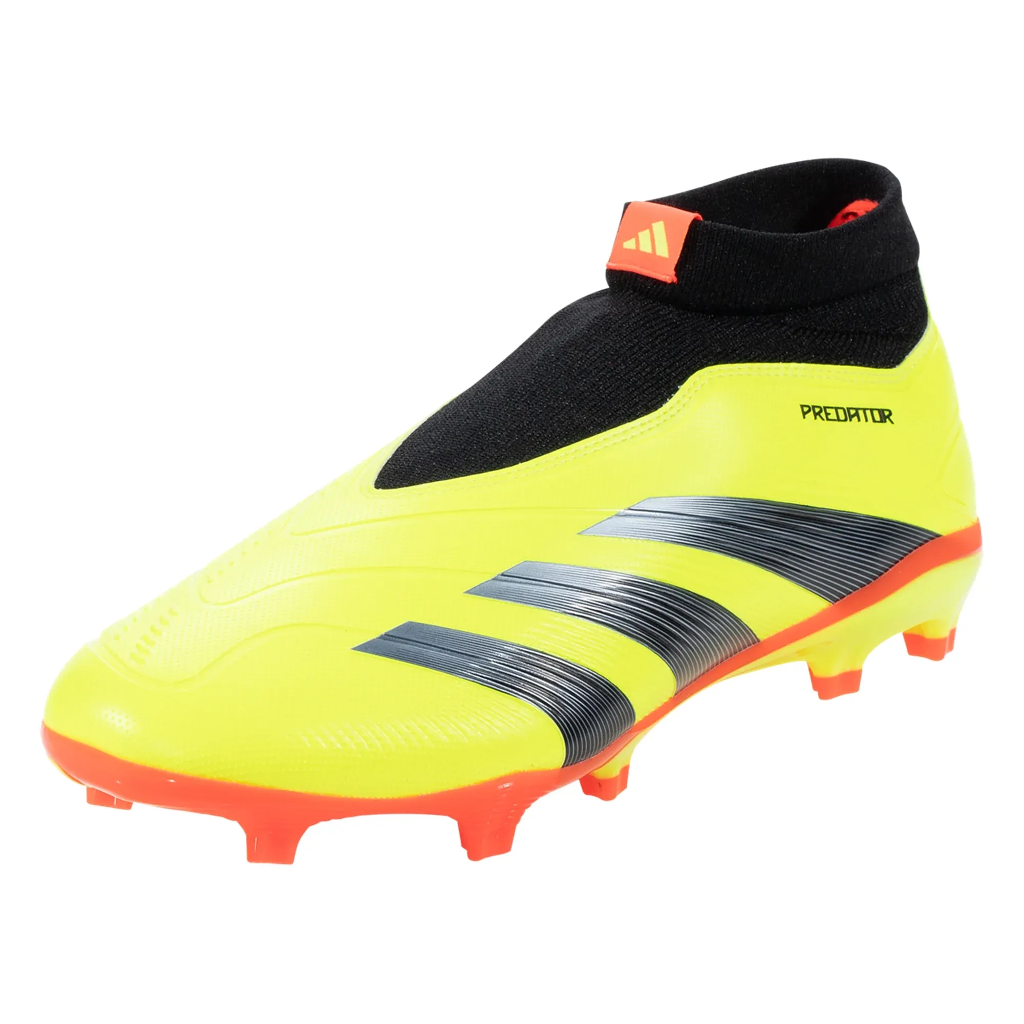 Surface Adapt adidas Predator League LL FG Soccer Cleats (Solar Yellow/Black/Solar Red)
