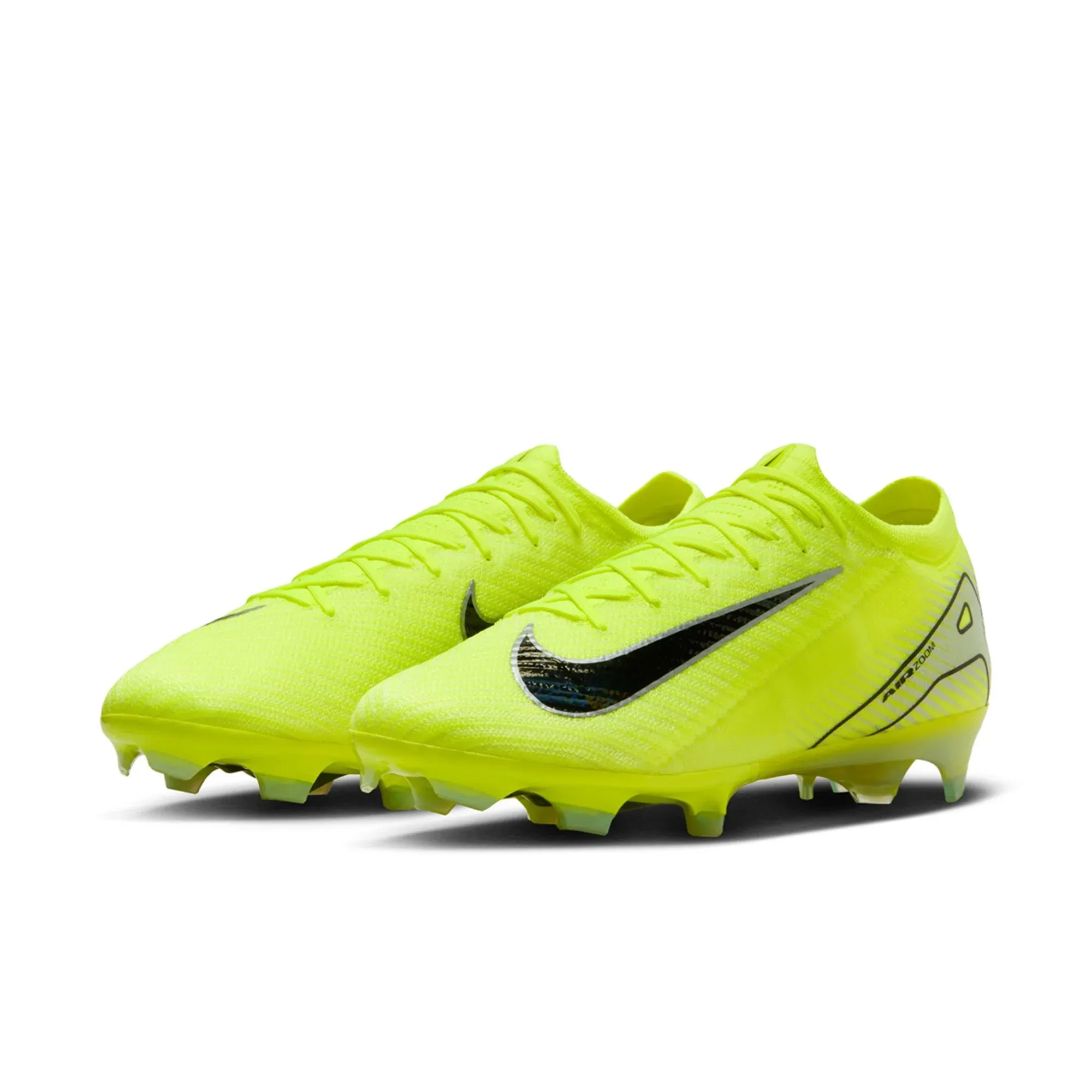Kinetic Balance Nike Zoom Vapor 16 Elite FG Soccer Cleats (Volt/Black)