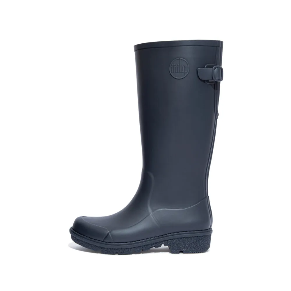 FitFlop WONDERWELLY Tall Wellington Boots Pose Ready