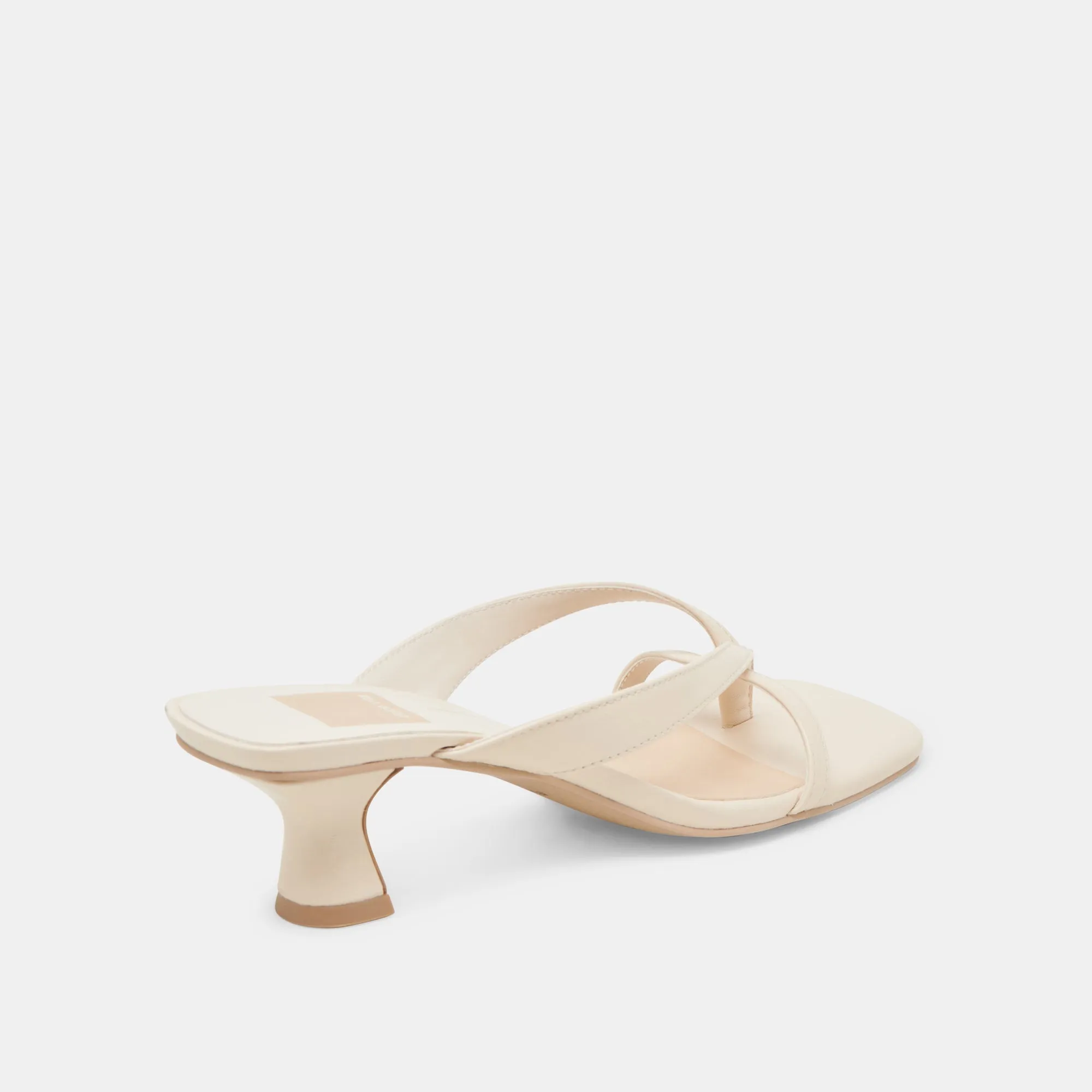BREVEL HEELS BONE LEATHER Sexy Red Heels Colorful High Heels