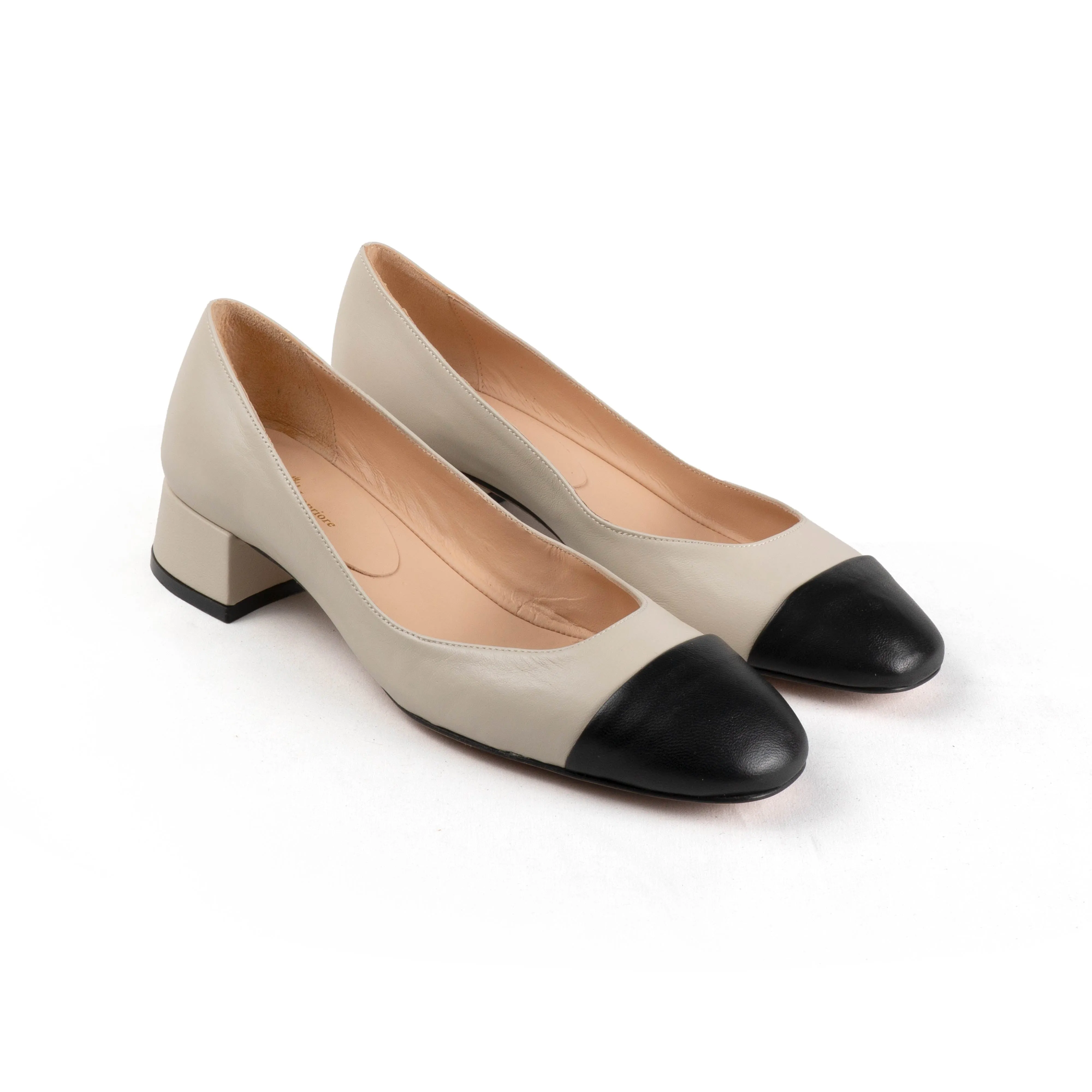 Customizable Fit INDIA LOW HEEL PUMP