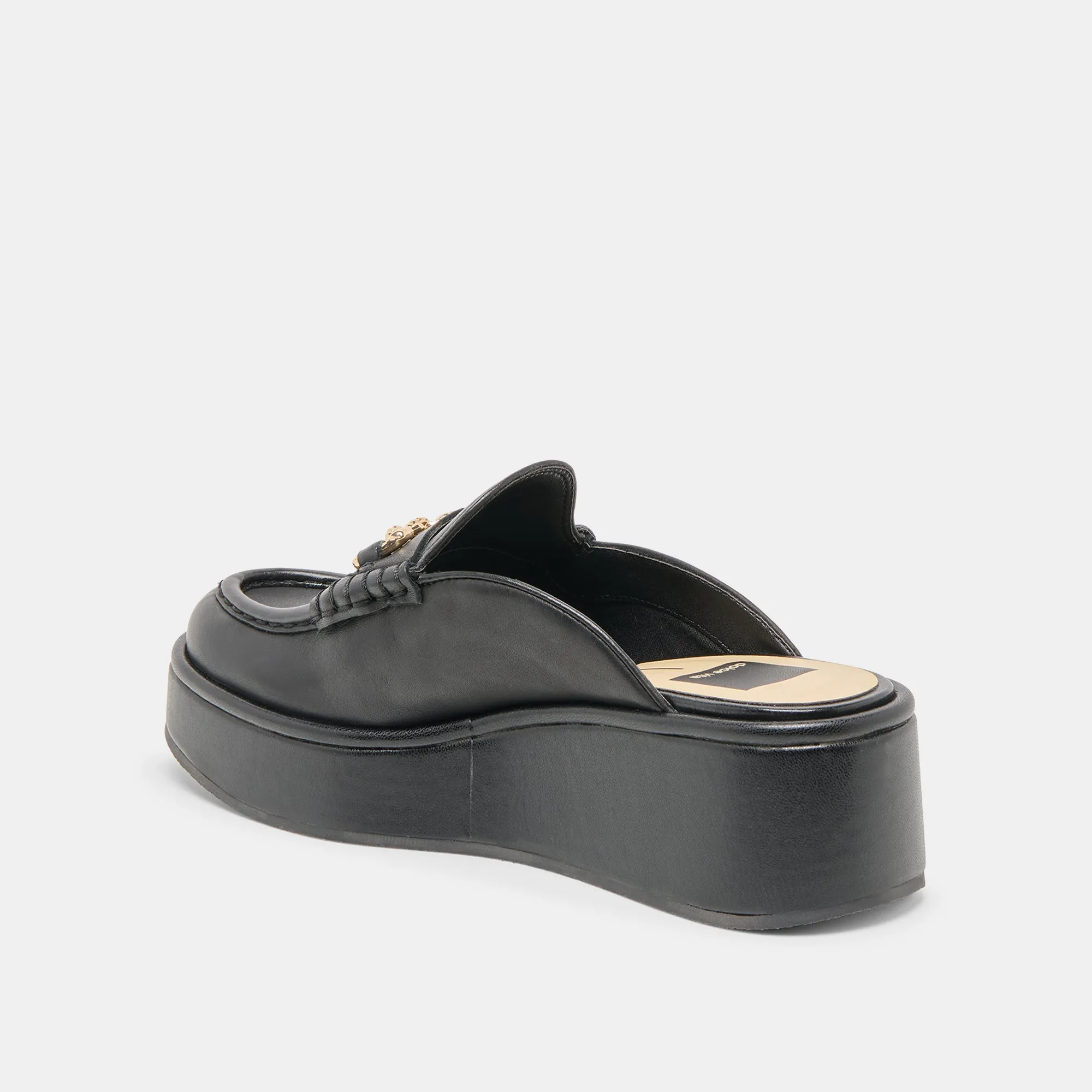 DORREL LOAFERS BLACK LEATHER Guest Mood Ergonomic Shoe Shape