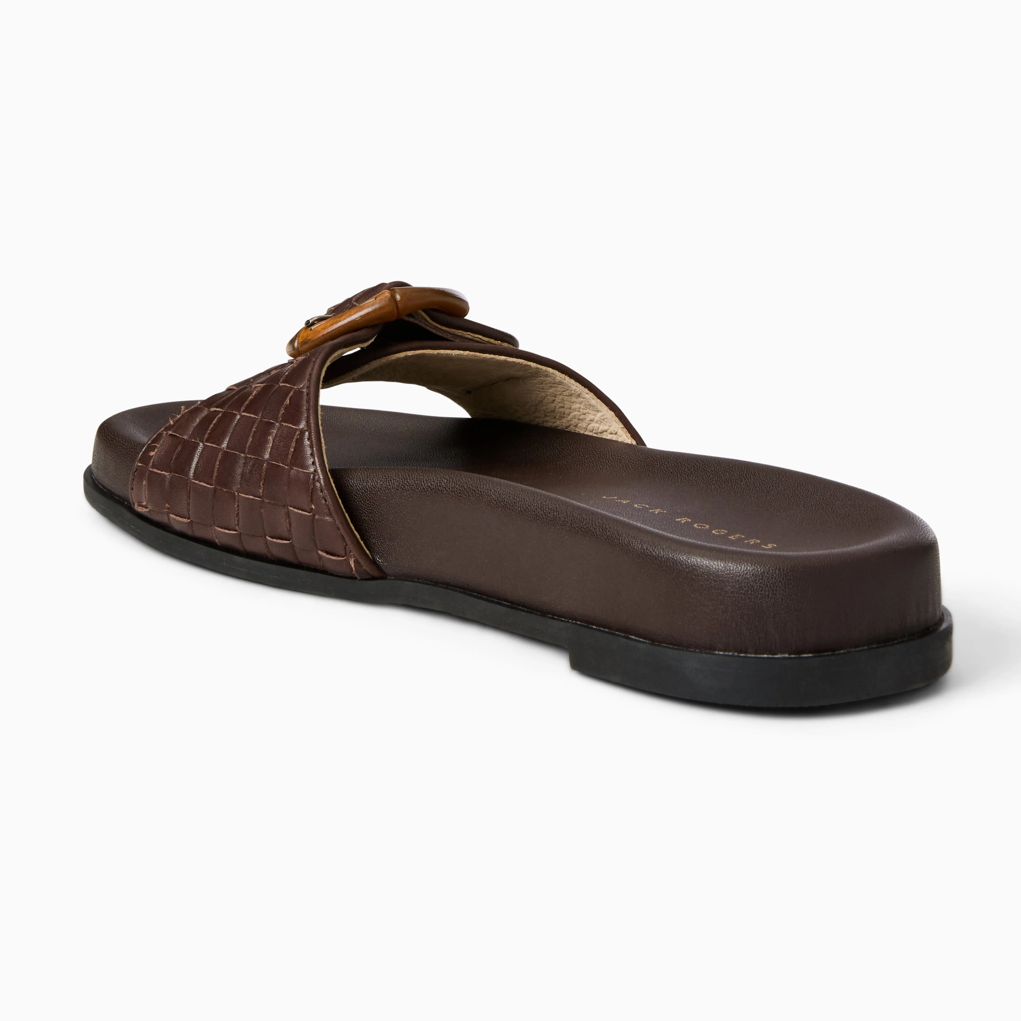 Essex Leather Comfort Slide Desert Run