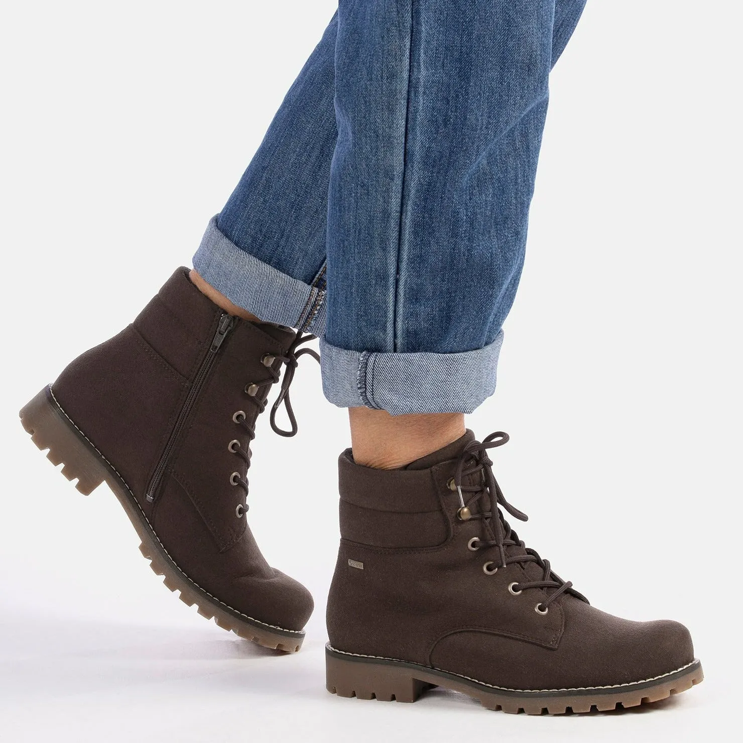 MUTKA Women??s vegan GORE-TEX? ankle boots Reinforced toe Comfortable Straps