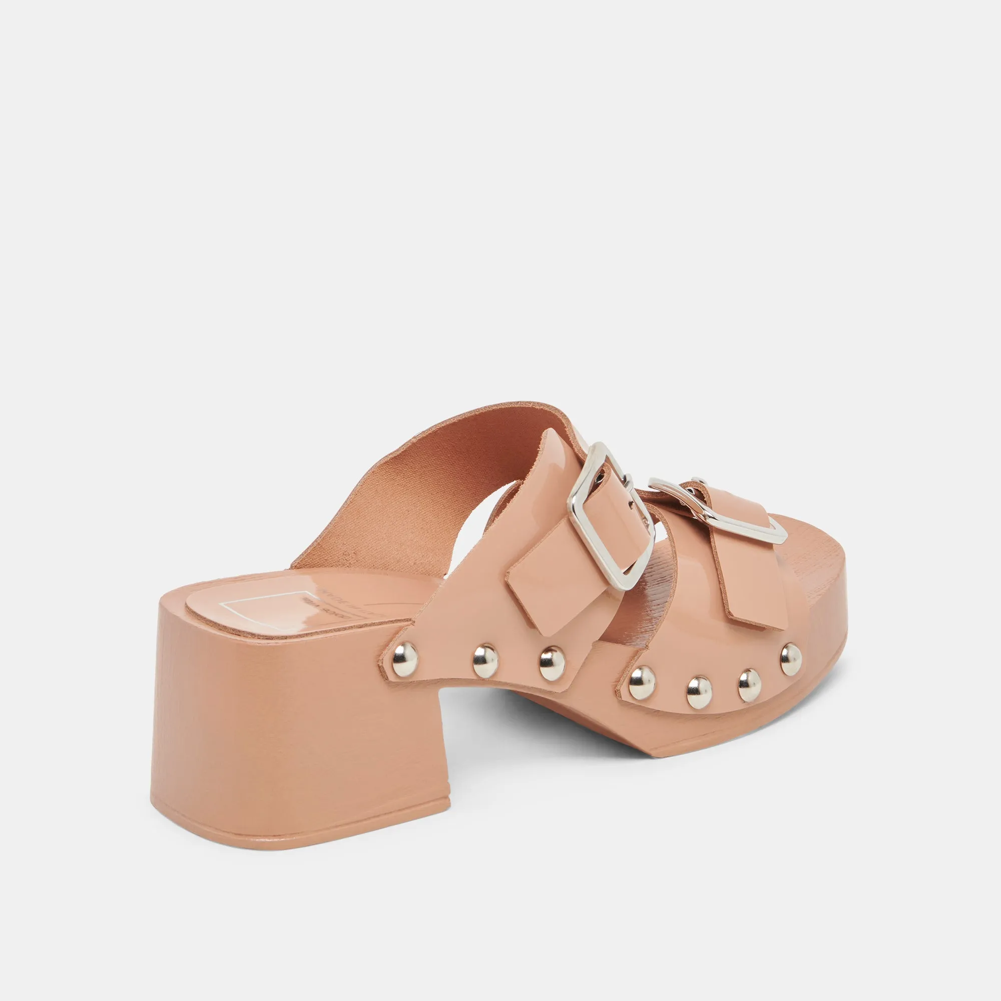 Outing Fit Walking Comfort MELODY HEELS TAN LEATHER