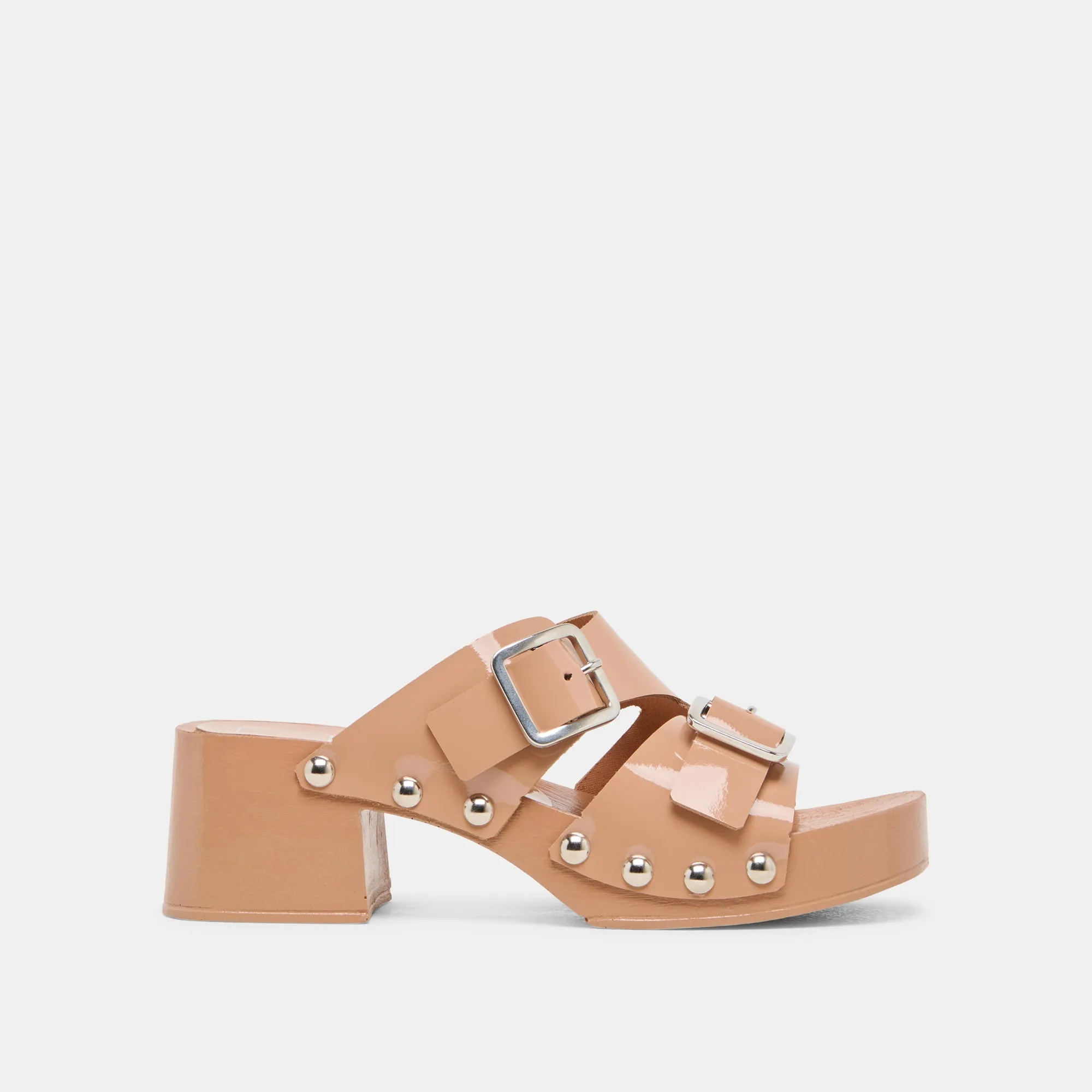 Urban Edge Chic Walk MELODY HEELS TAN LEATHER