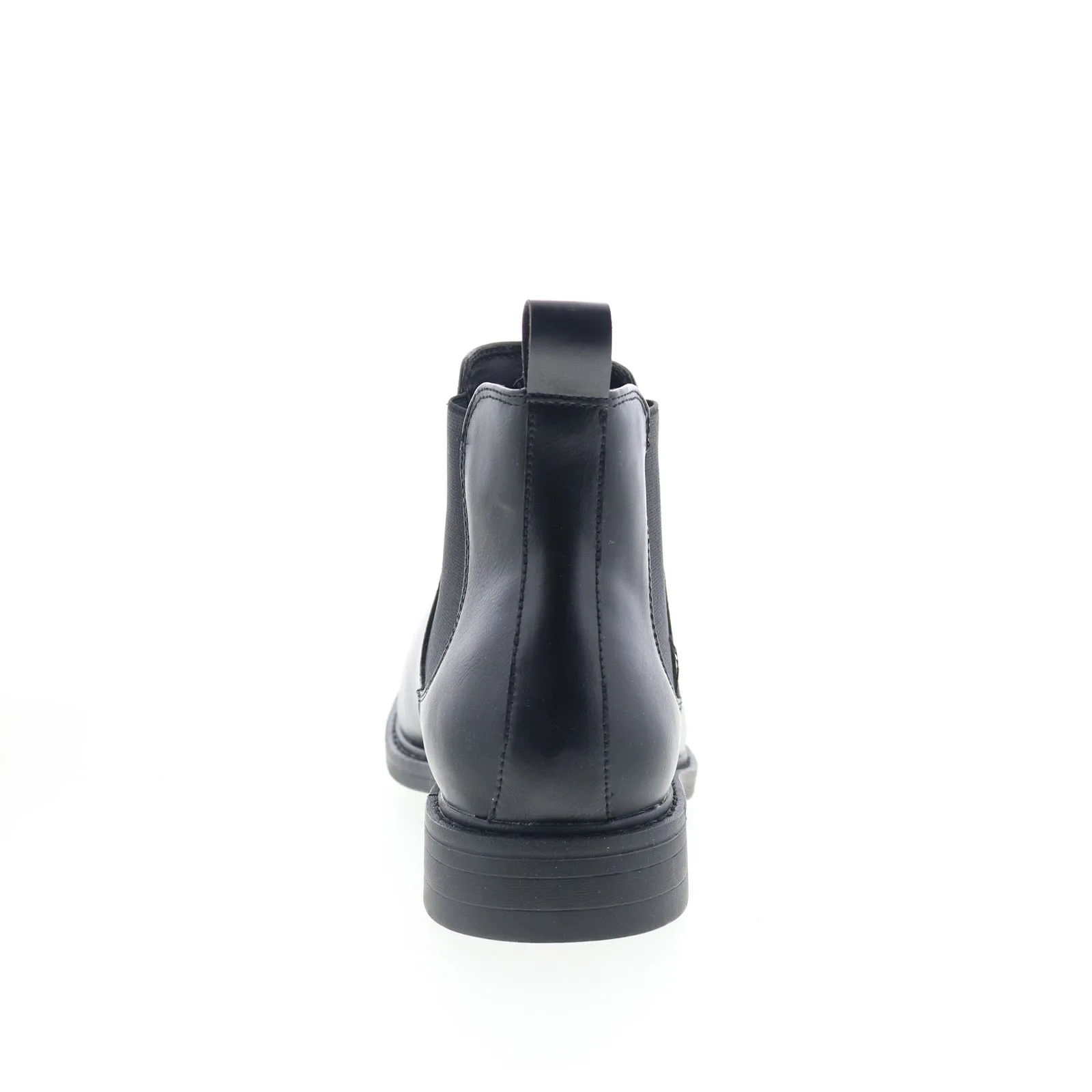 Elastic Ankle Rush By Gordon Rush Logan 301299 Mens Black Leather Slip On Chelsea Boots