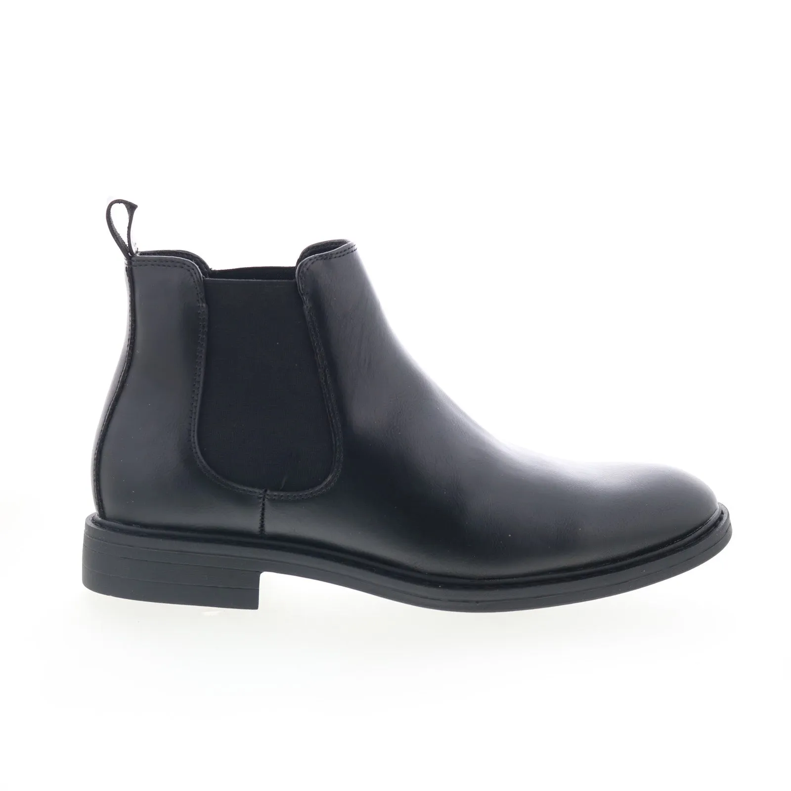 Warehouse Worker All-Purpose Use Rush By Gordon Rush Logan 301299 Mens Black Leather Slip On Chelsea Boots