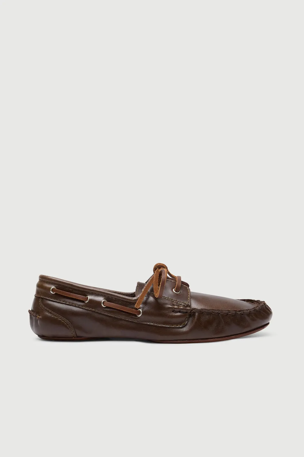 Ivy loafers in Chocolate Leather Feel Good