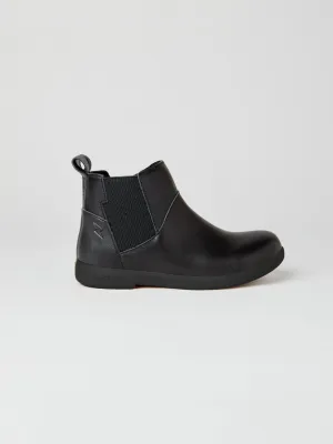 Rockit Infant Kids' School Boot Black with Black Sole Well-fitted