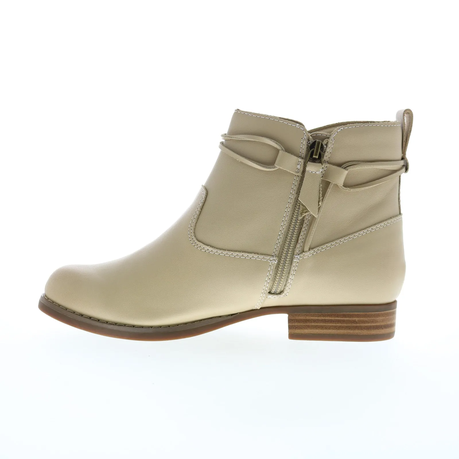 Ready For Adventure Spenco Durango Boot SP1047SND Womens Beige Leather Ankle & Booties Boots