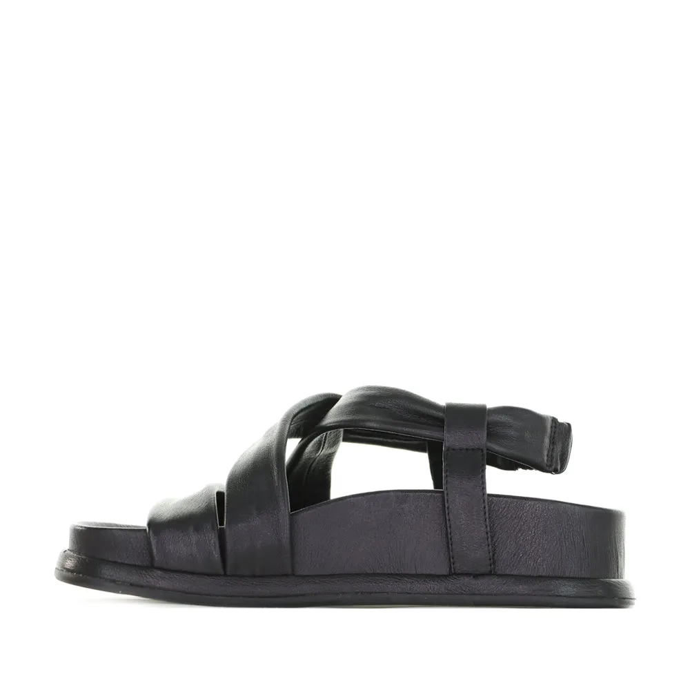 DJANGO & JULIETTE GOLISH BLACK padded insole