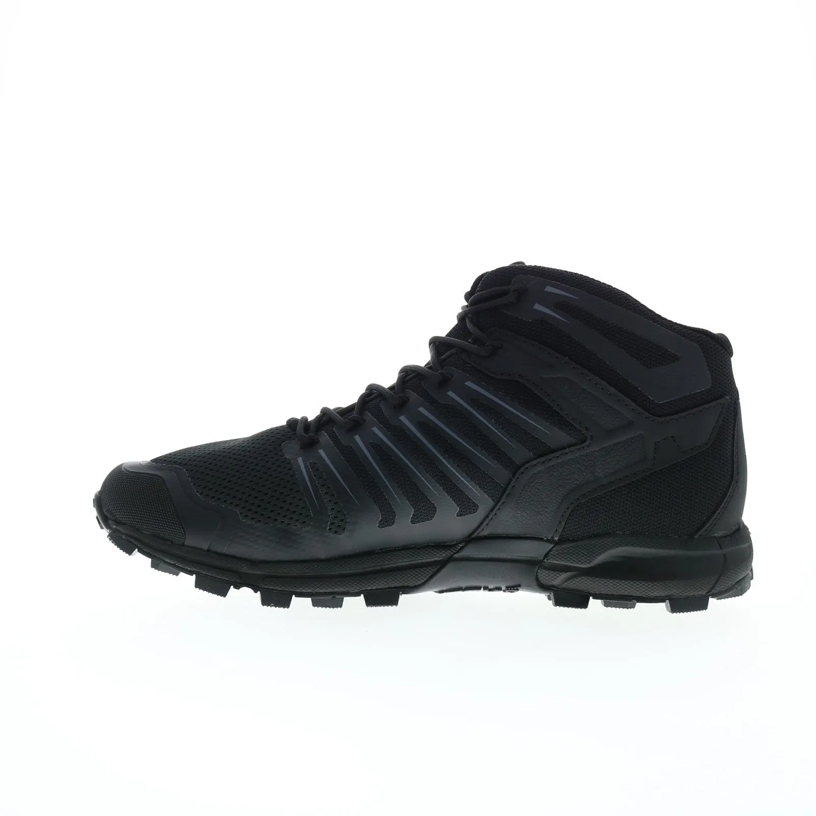 Light support Inov-8 Roclite G 345 GTX 000802-BK Mens Black Mesh Lace Up Hiking Boots