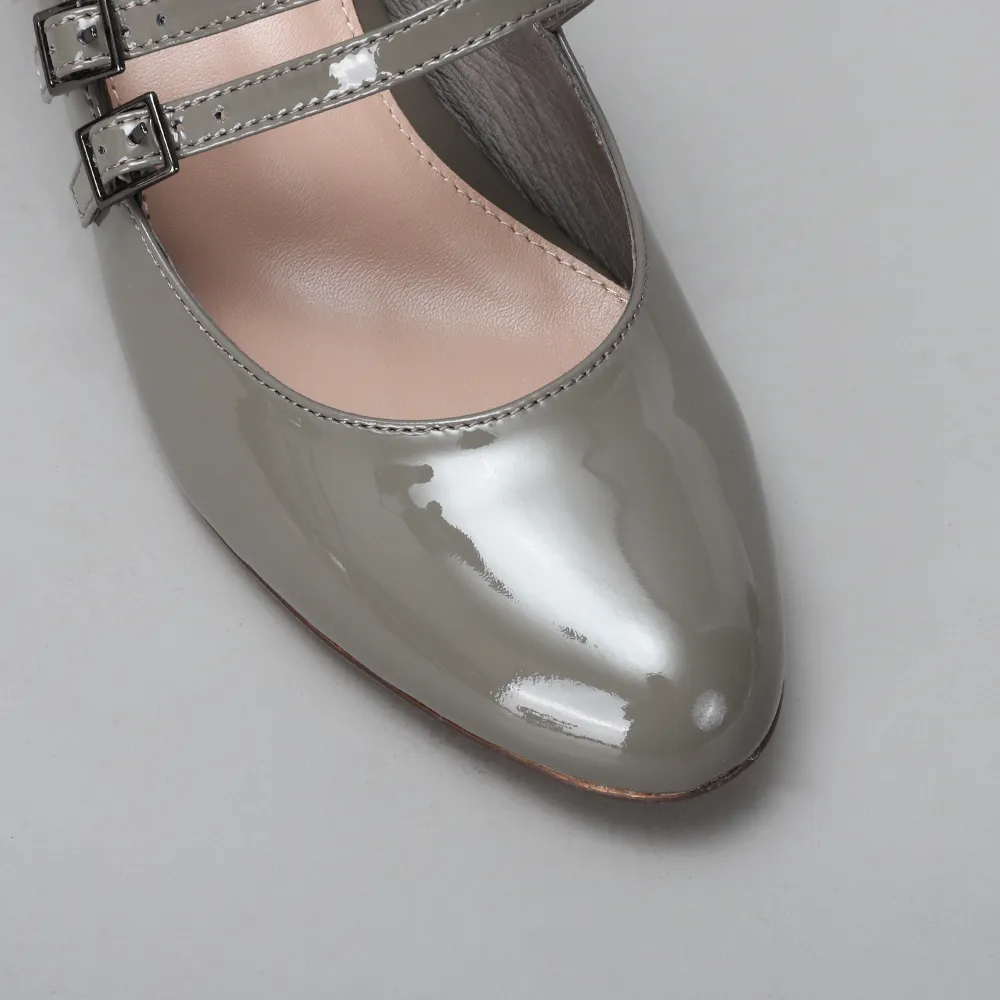 Urban Look Sleek Feel NAKED ARCHES CIDER GREY PATENT