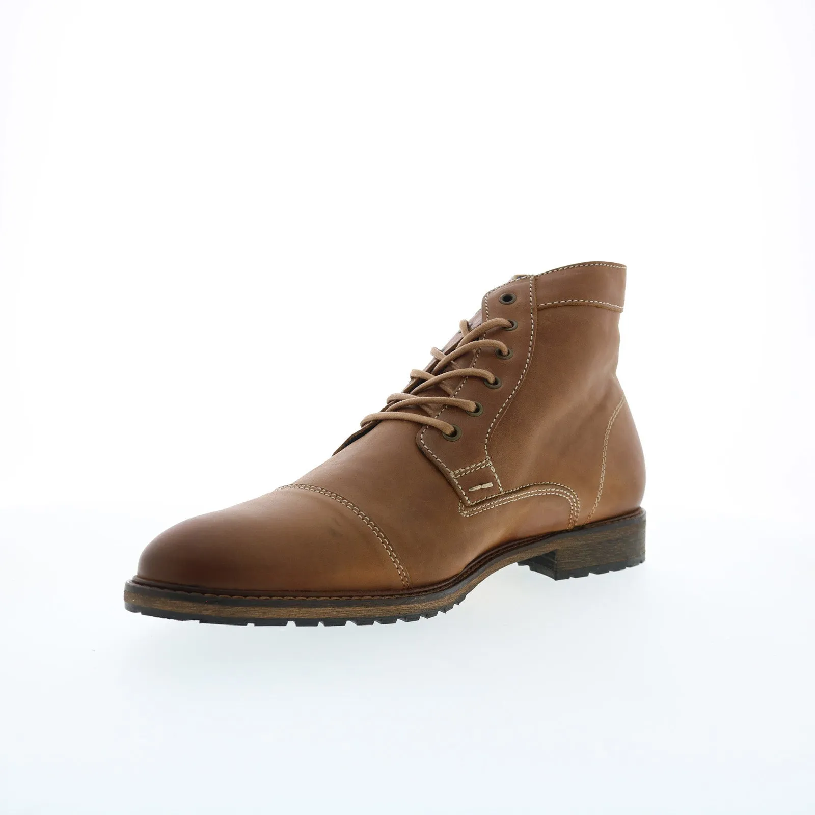 Parc City Boot Co. Gros Morne 8961-BD-52 Mens Brown Casual Dress Boots Memory Foam Everyday Protection