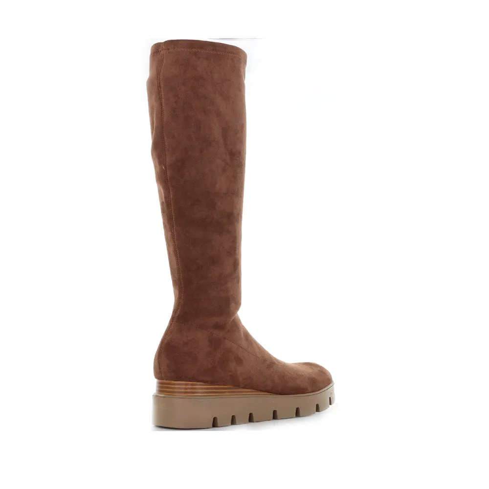 DJANGO & JULIETTE RAISHA COCOA Leather Material
