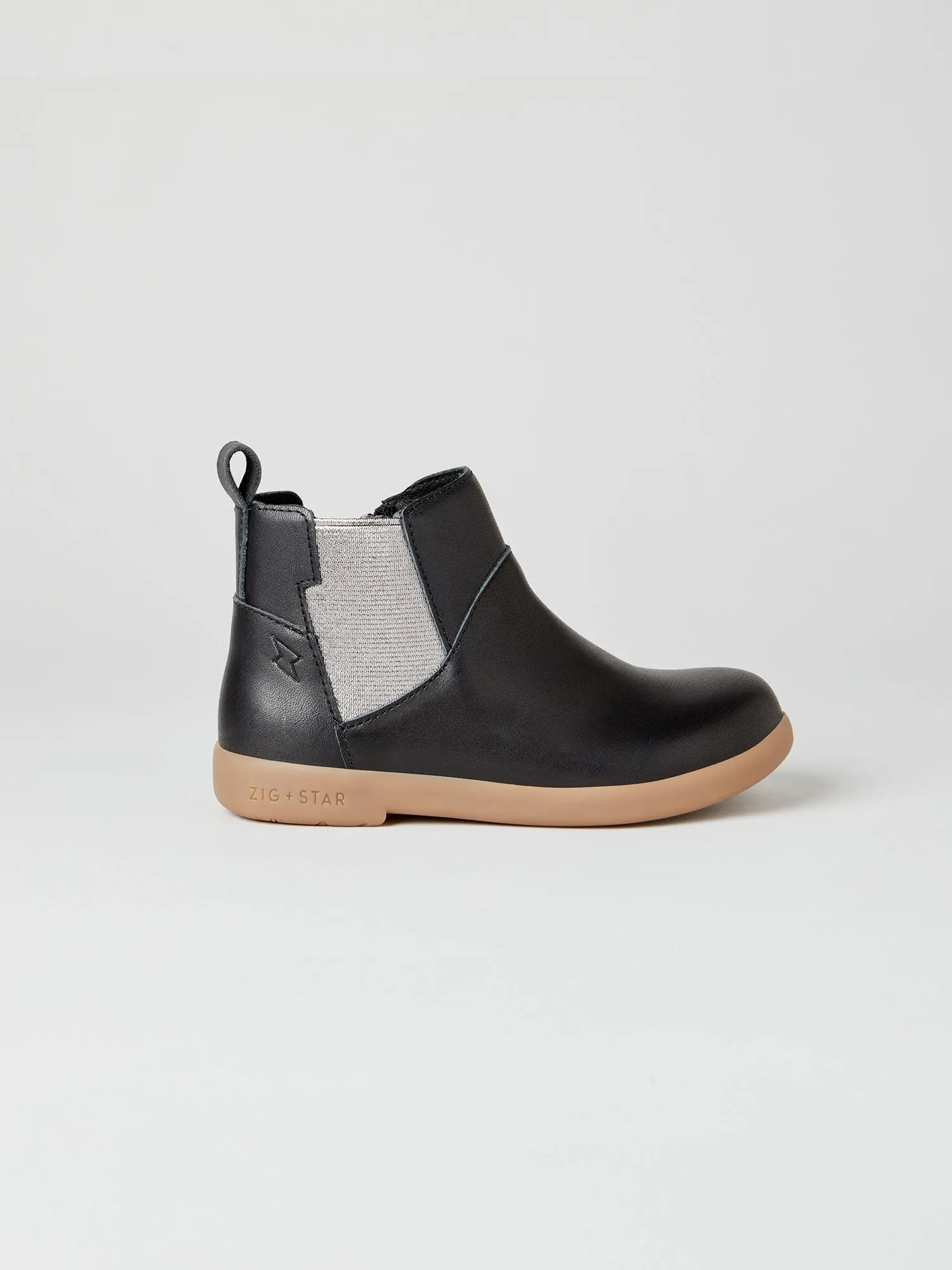Trendy Look Secure Closure Rockit Infant Kids' Boot Black / Pewter