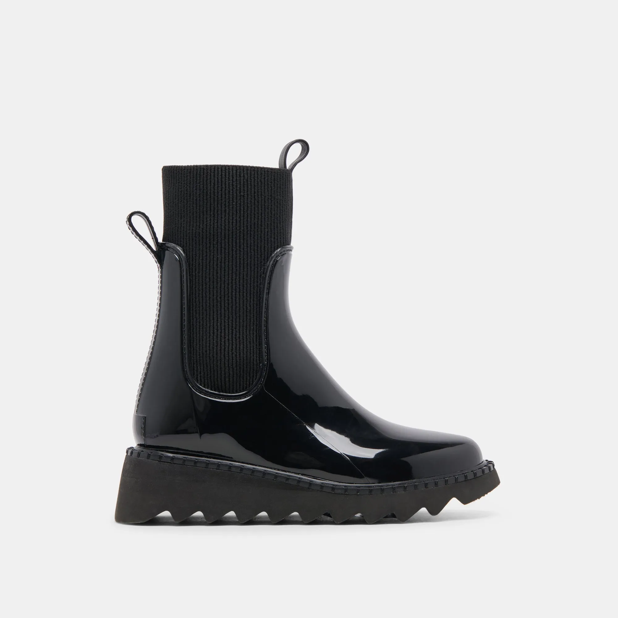 TROPIC H2O BOOTS MIDNIGHT PATENT STELLA Comfortable Heel Counter