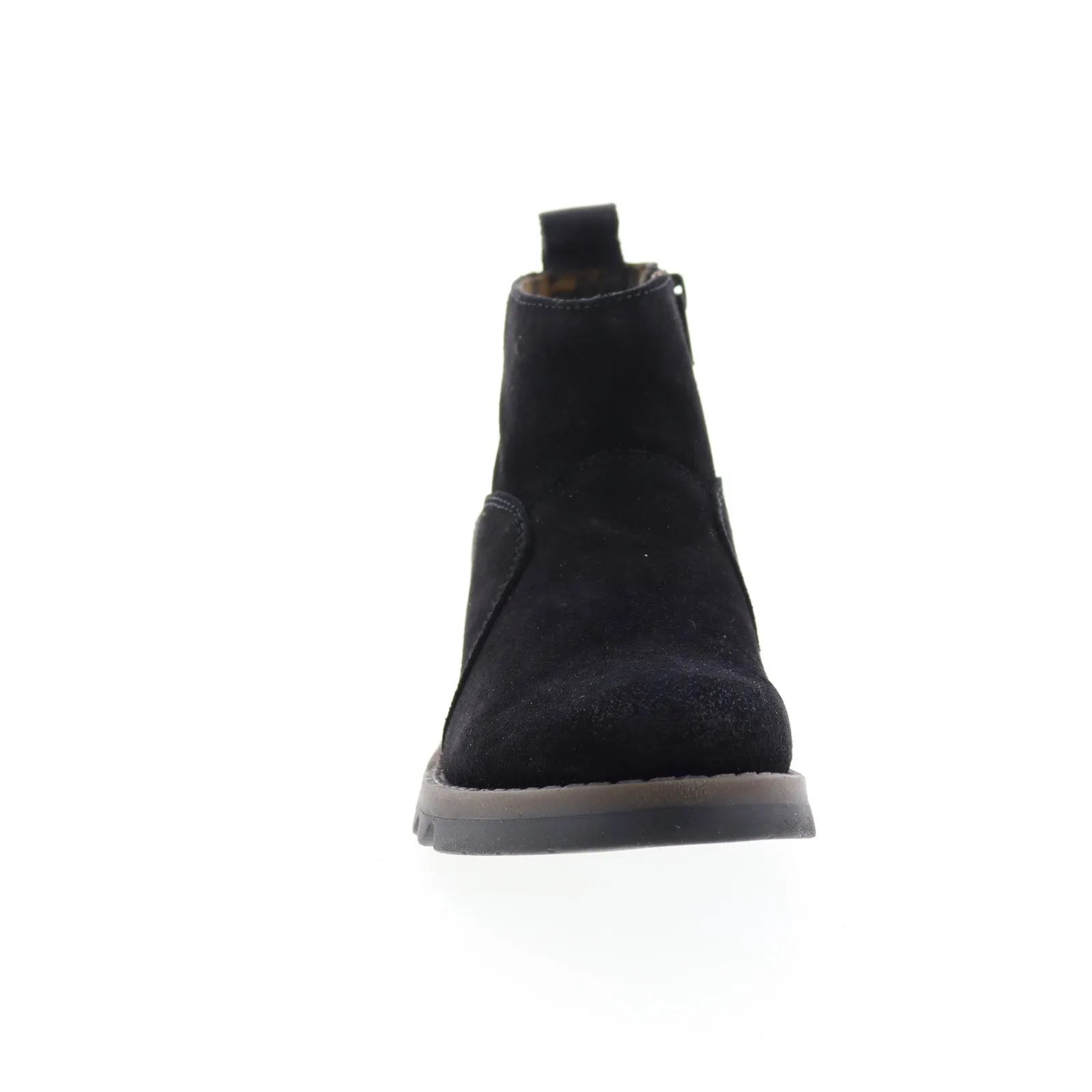 Fly London Sely SELY918FLY-004 Womens Black Suede Ankle & Booties Boots Minimal Color