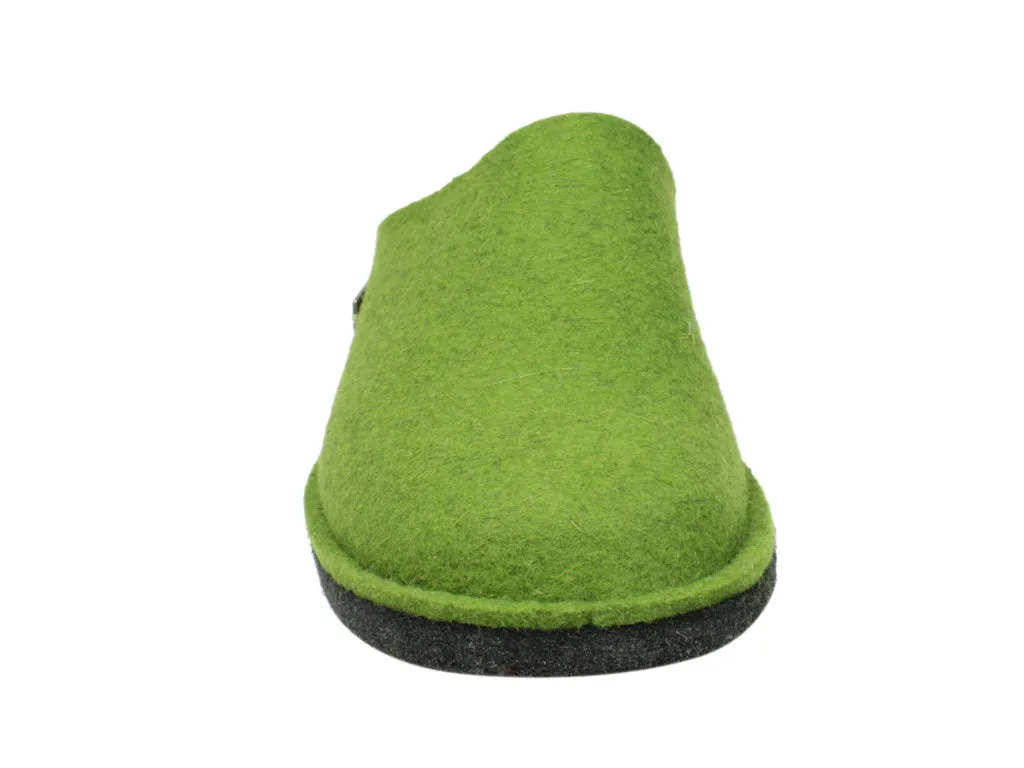 Casual Comfort Instant Sandals Haflinger Slippers Flair Soft Green