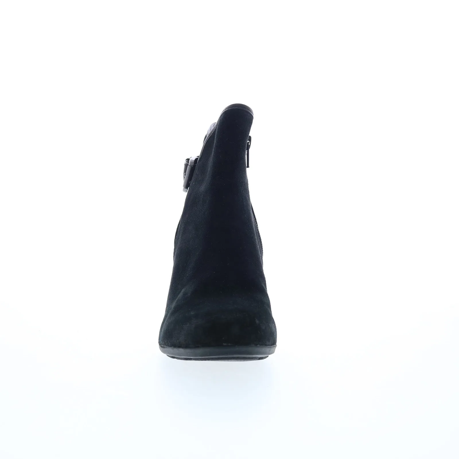 Comfortiva Namari CT0039921 Womens Black Suede Zipper Ankle & Booties Boots Anti-Fatigue Climate Friendly