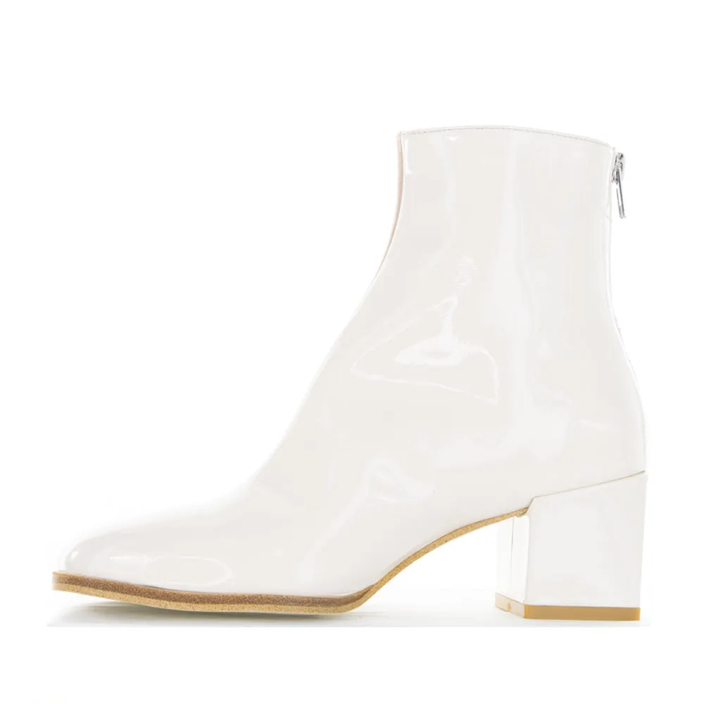 Effortless Wear DJANGO & JULIETTE WARONI CAFE IVORY PATENT