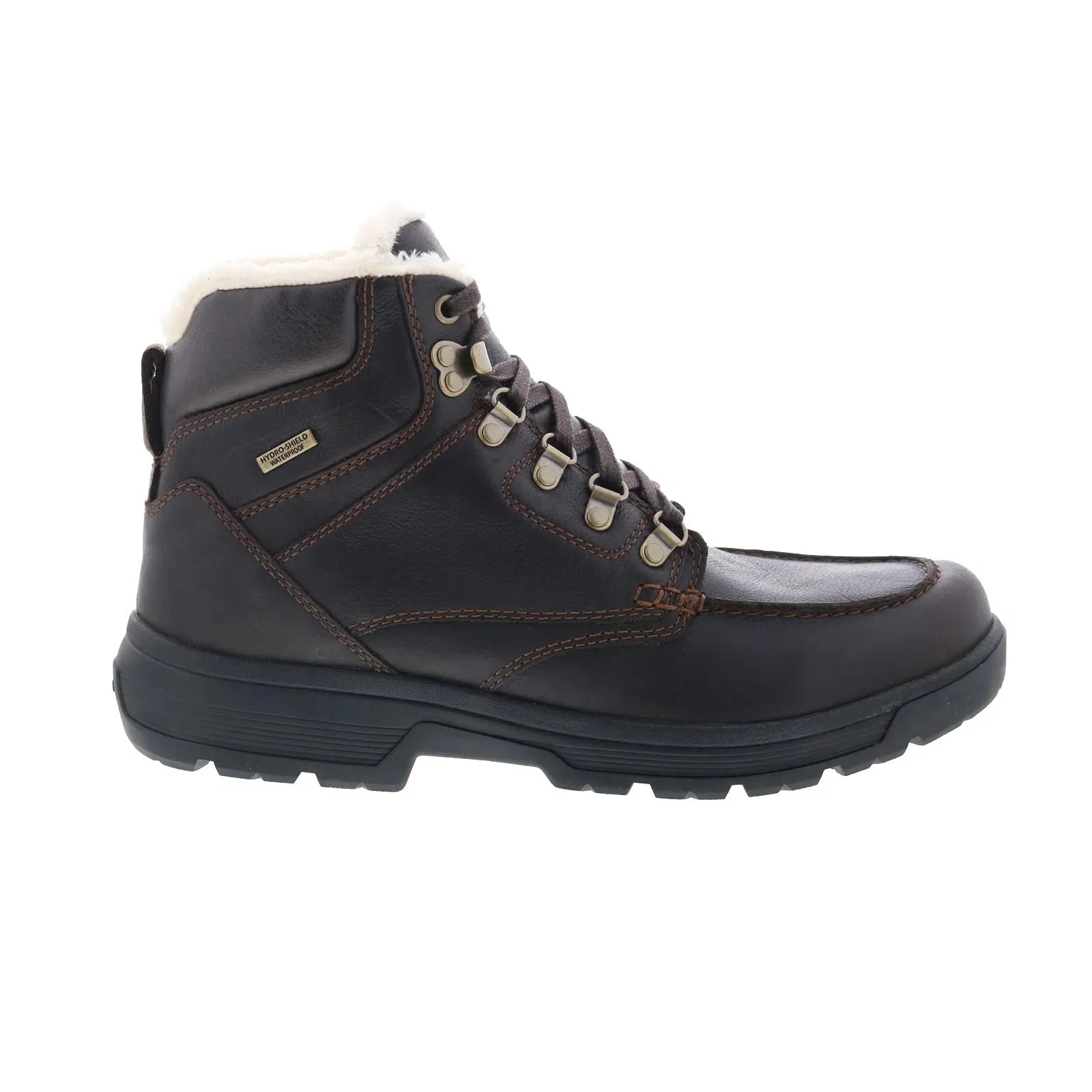 Active Adventures Rugged Function Rockport Ezra 2 Waterproof Mens Brown Leather Lace Up Casual Dress Boots