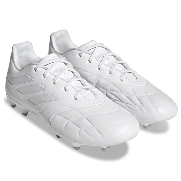 adidas Copa Pure.3 Firm Ground Soccer Cleats (White/White) Match Fitness